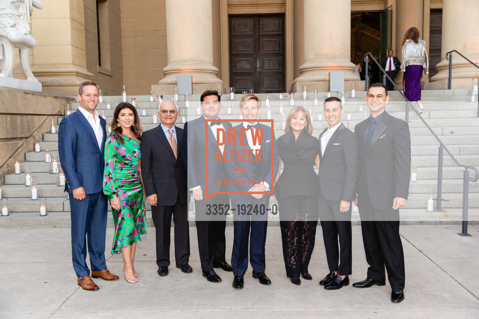 Patrick Carey, Melina Carey, John Mazaheri, Eric Rodriguez, Larry Feirmon, Ashley Mazaheri, David Perrera, Peter Cortez, Museums by Moonlight 2019, Cantor Arts Center. 328 Lomita Dr, September 28th, 2019, Photo #3352-19240-0 Patrick Carey, Melina Carey, John Mazaheri, Eric Rodriguez, Larry Feirmon, Ashley Mazaheri, David Perrera, Peter Cortez, Photo #3352-19240-0