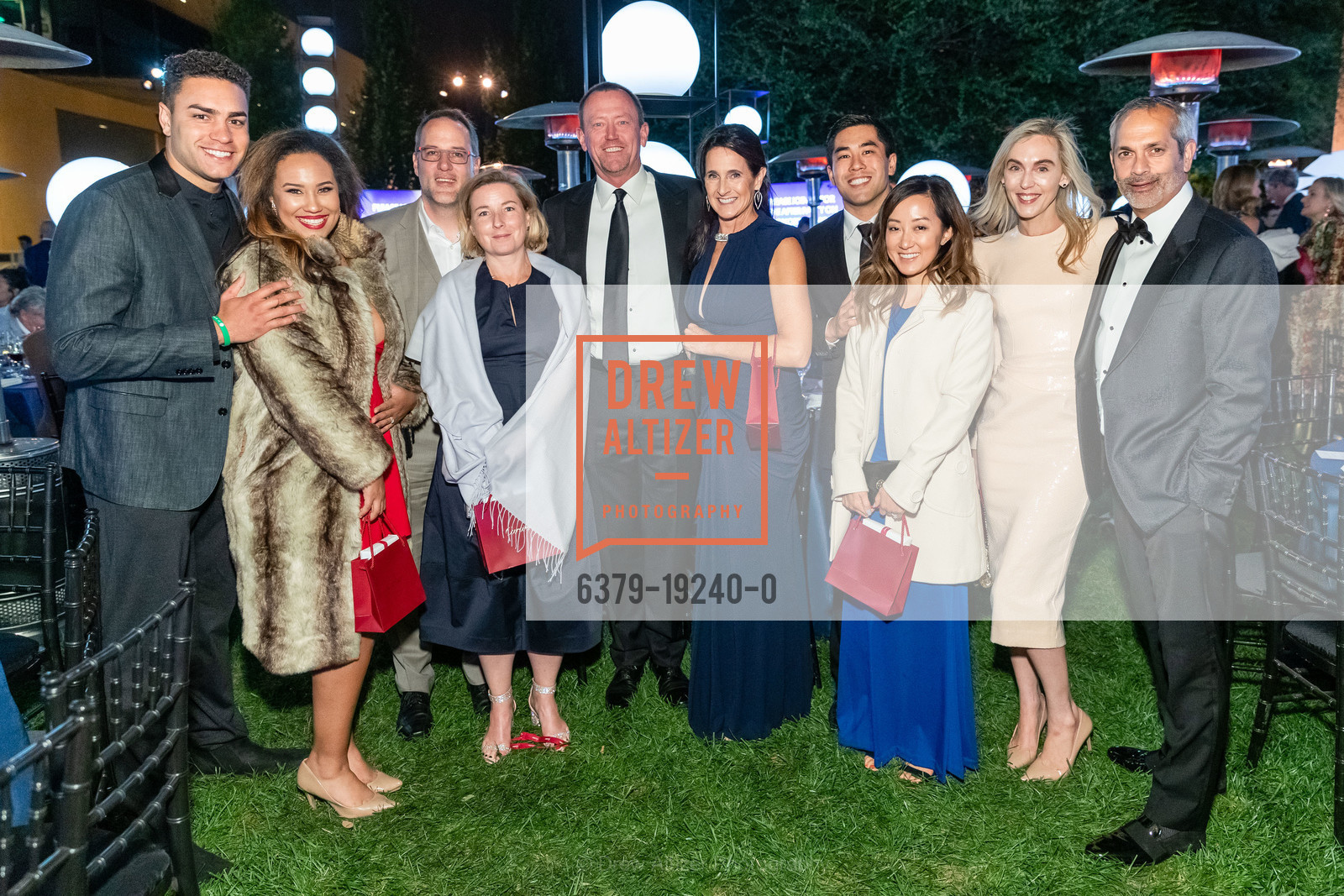 Rollins Stallworth, Kayla Rozell, Sven Strohband, Birthe Strohband, Rich Boyle, Catherine Boyle, Carly Vasan, Robin Vasan, Museums by Moonlight 2019, Cantor Arts Center. 328 Lomita Dr, Photo #6379-19240-0 Rollins Stallworth, Kayla Rozell, Sven Strohband, Birthe Strohband, Rich Boyle, Catherine Boyle, Carly Vasan, Robin Vasan, Photo #6379-19240-0