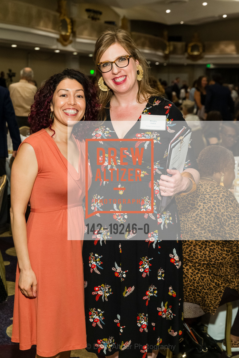 Malea Chavez, Kristin Hatch, Homeless Prenatal Program's 30th Anniversary Luncheon, Fairmont Hotel. 950 Mason Street, Photo #142-19246-0 Malea Chavez, Kristin Hatch, Photo #142-19246-0