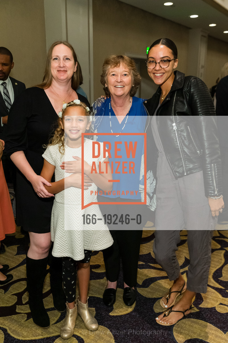 Emily Frappier, Justice Jenkins, Mia Short, Homeless Prenatal Program's 30th Anniversary Luncheon, Fairmont Hotel. 950 Mason Street, Photo #166-19246-0 Emily Frappier, Justice Jenkins, Mia Short, Photo #166-19246-0