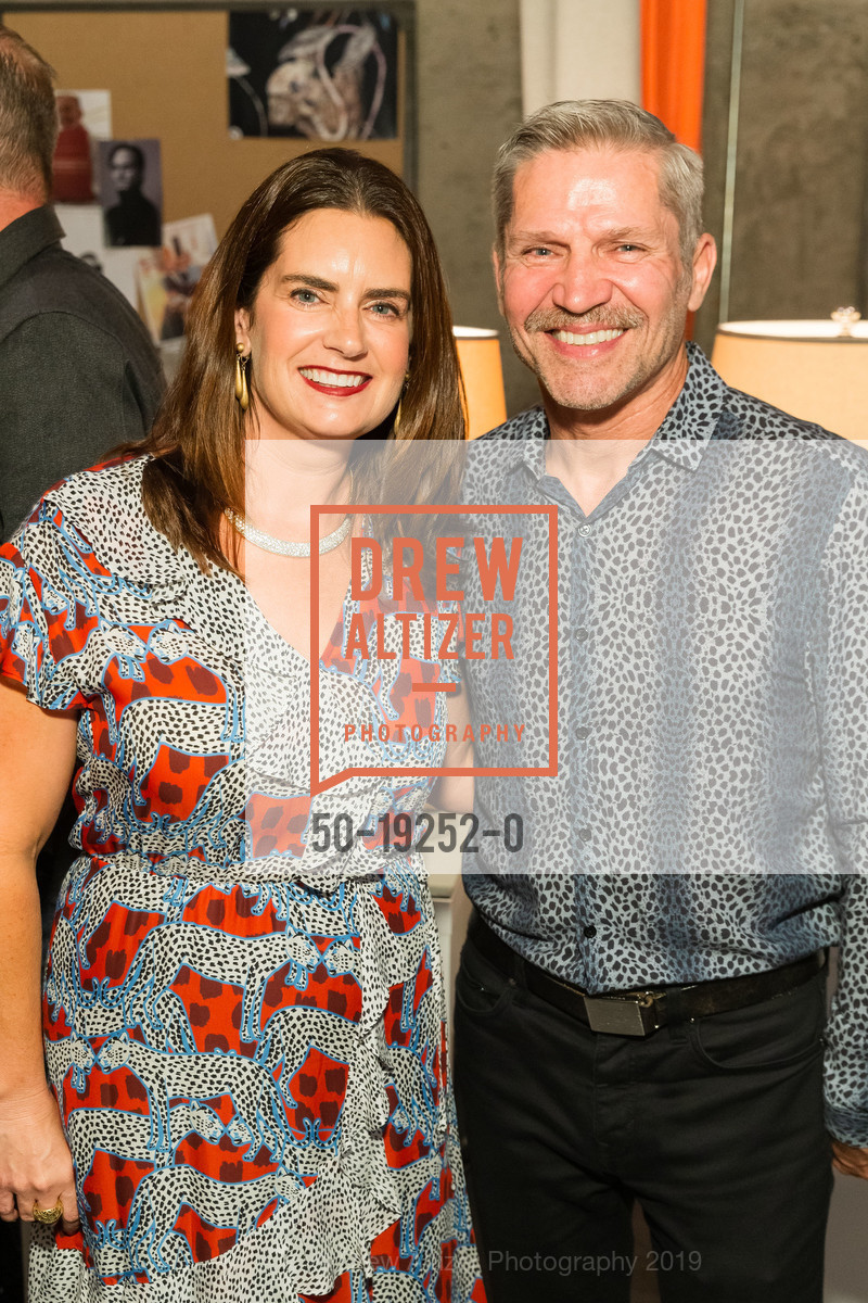 Cherie Slane, James Hunter, GOLD COLLECTIVE fall/winter issue launch, Jay Jeffers Studio. 1035 Post Street, September 26th, 2019, Photo #50-19252-0 Cherie Slane, James Hunter, Photo #50-19252-0
