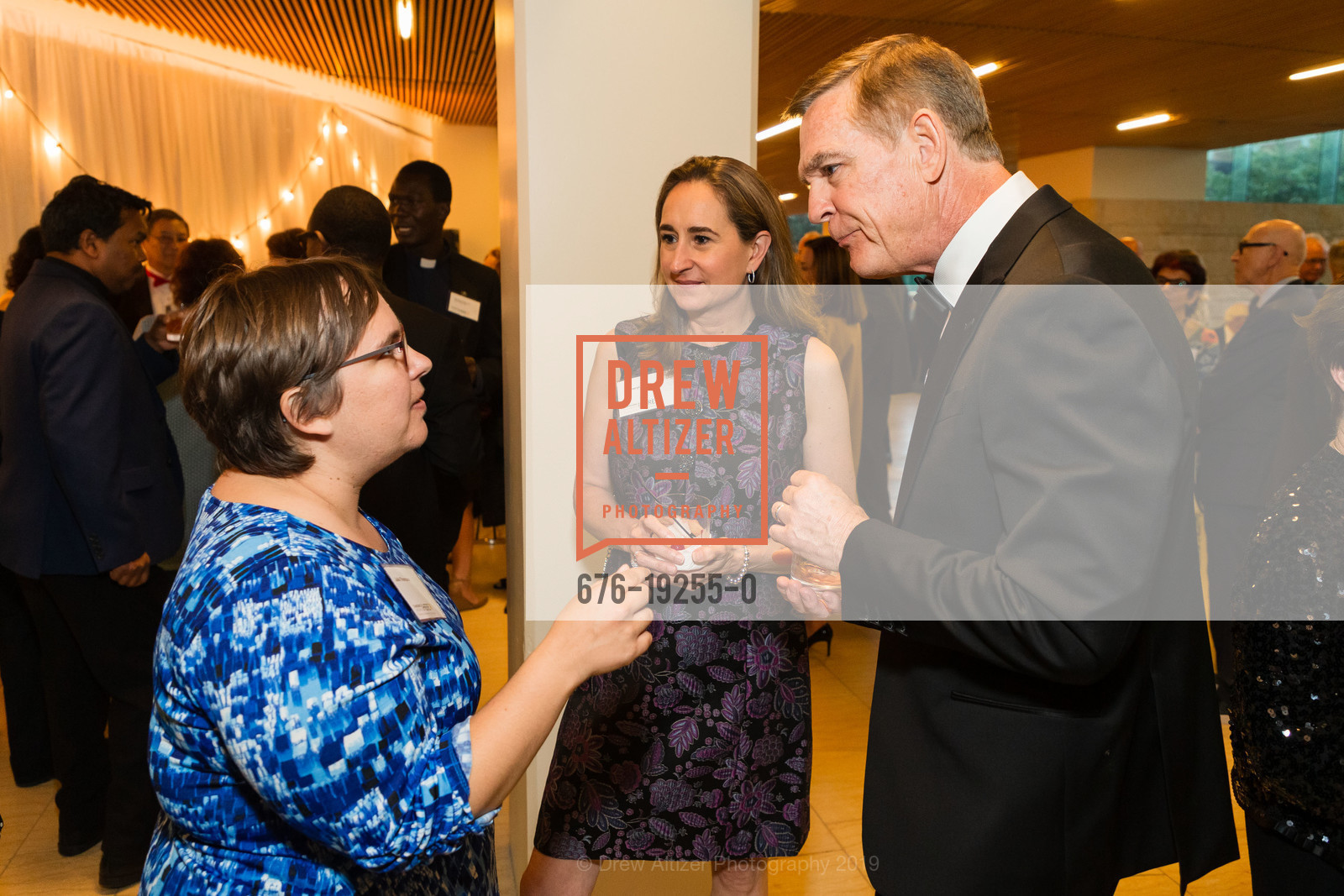 Julia Thompson, Cheryl Blaine, Gregory Blaine, USF - An Evening of Celebration, University of San Francisco. 2130 Fulton Street, San Francisco, CA 94117, September 27th, 2019, Photo #676-19255-0 Julia Thompson, Cheryl Blaine, Gregory Blaine, Photo #676-19255-0