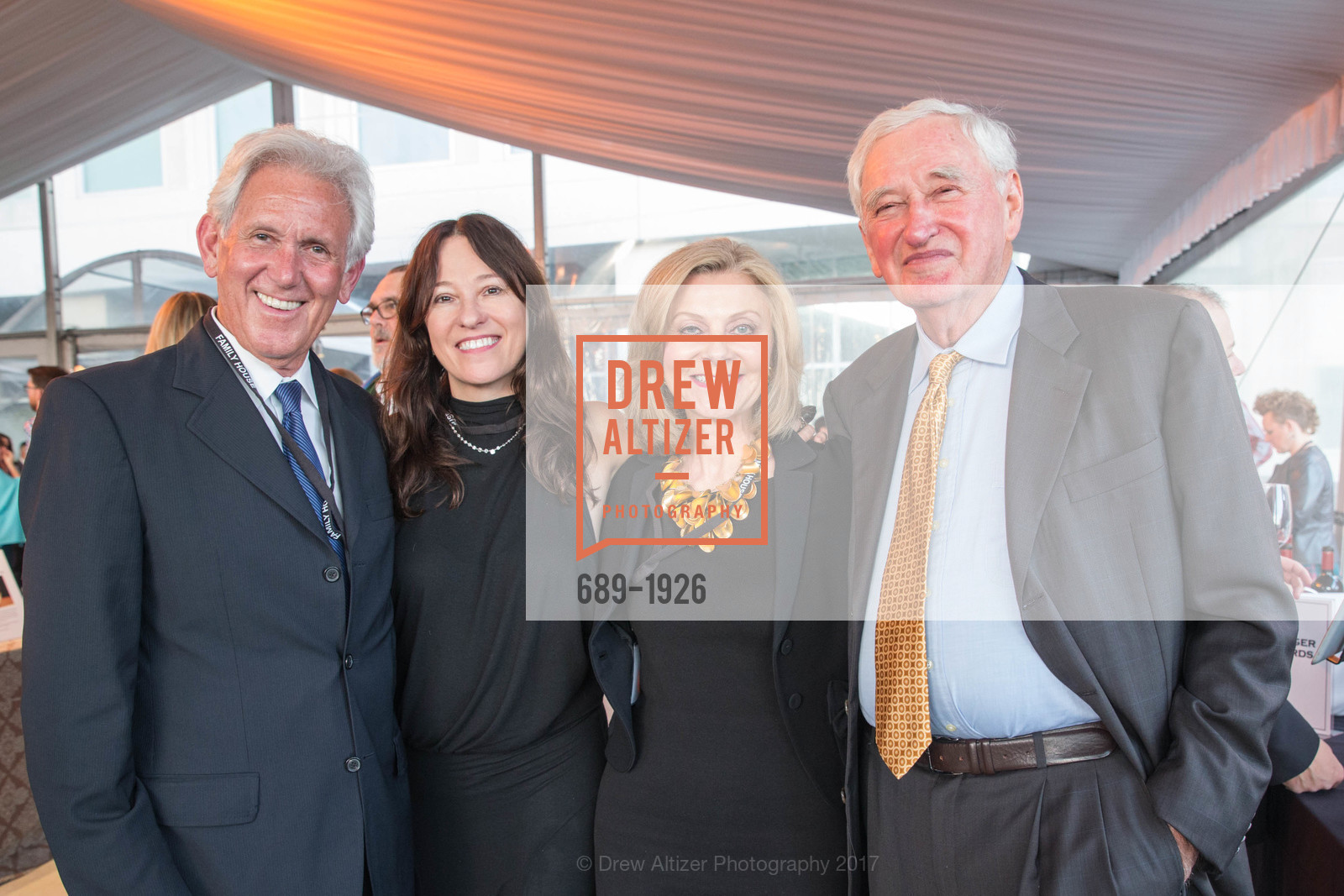 John Fetzer, Kimberly Jones, Patty Rock, Cliff Jones, Family House, Inc's Cabernet for Connoisseurs, The St. Regis. 125 3rd St California 94103, February 11th, 2017, Photo #689-1926 John Fetzer, Kimberly Jones, Patty Rock, Cliff Jones, Photo #689-1926
