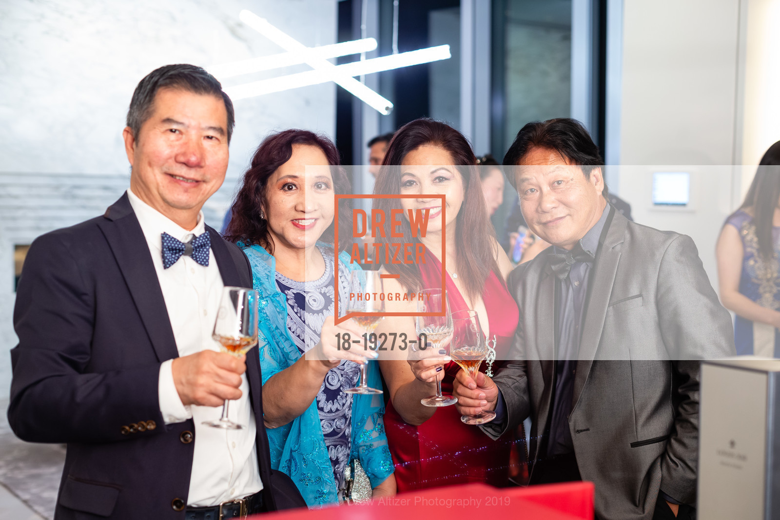 Kenneth Siu, Janet Siu, Belinda Ho, Tom Ho, 181 Fremont Hosts Louis XIII Dinner, 181 Fremont Residences. 181 Fremont Street, September 30th, 2019, Photo #18-19273-0 Kenneth Siu, Janet Siu, Belinda Ho, Tom Ho, Photo #18-19273-0