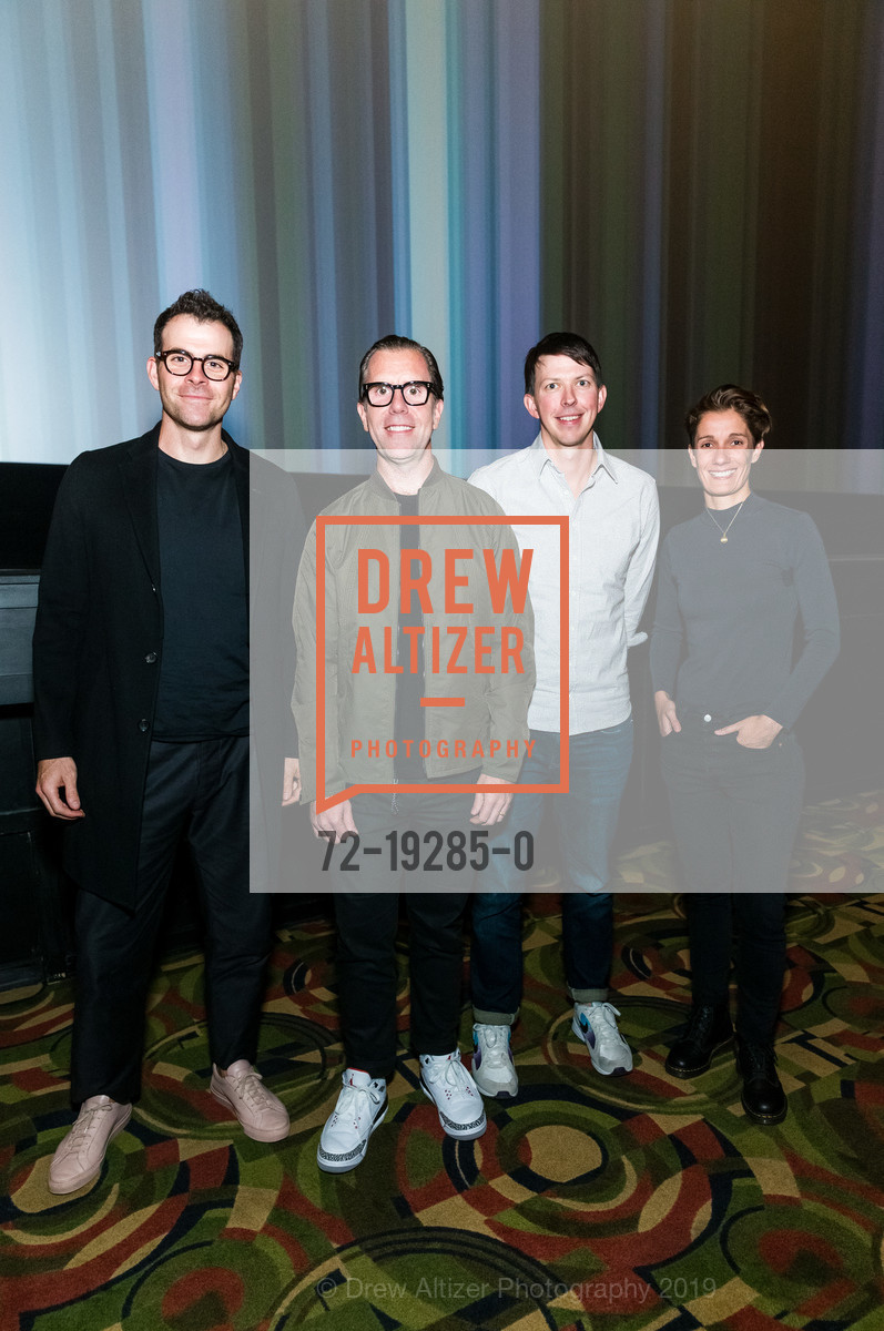 Adam Mosseri, Scott Dadich, Brett Westervelt, Paula Chowles, Abstract Season Two Screening, Alamo Drafthouse Cinema. 2550 Mission Street, October 2nd, 2019, Photo #72-19285-0 Adam Mosseri, Scott Dadich, Brett Westervelt, Paula Chowles, Photo #72-19285-0