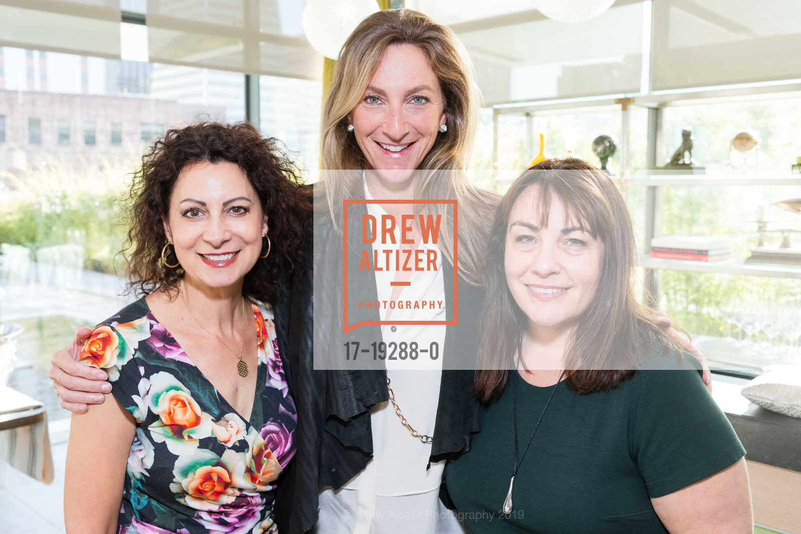 Debbie Gisonni, Leigh Weinraub, Janine Camporte, Canyon Ranch Woodside at The Battery Penthouse, The Battery Penthouse, October 1st, 2019, Photo #17-19288-0 Debbie Gisonni, Leigh Weinraub, Janine Camporte, Photo #17-19288-0