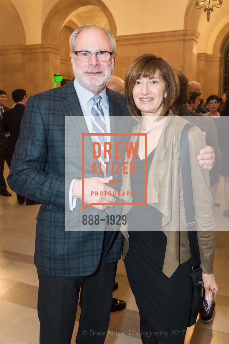 Alan Pomerantz, Evie Talmus, JCRC Behind the Scenes 2017, San Francisco War Memorial Veterans Building. 401 Van Ness Ave #110, February 16th, 2017, Photo #888-1929 Alan Pomerantz, Evie Talmus, Photo #888-1929