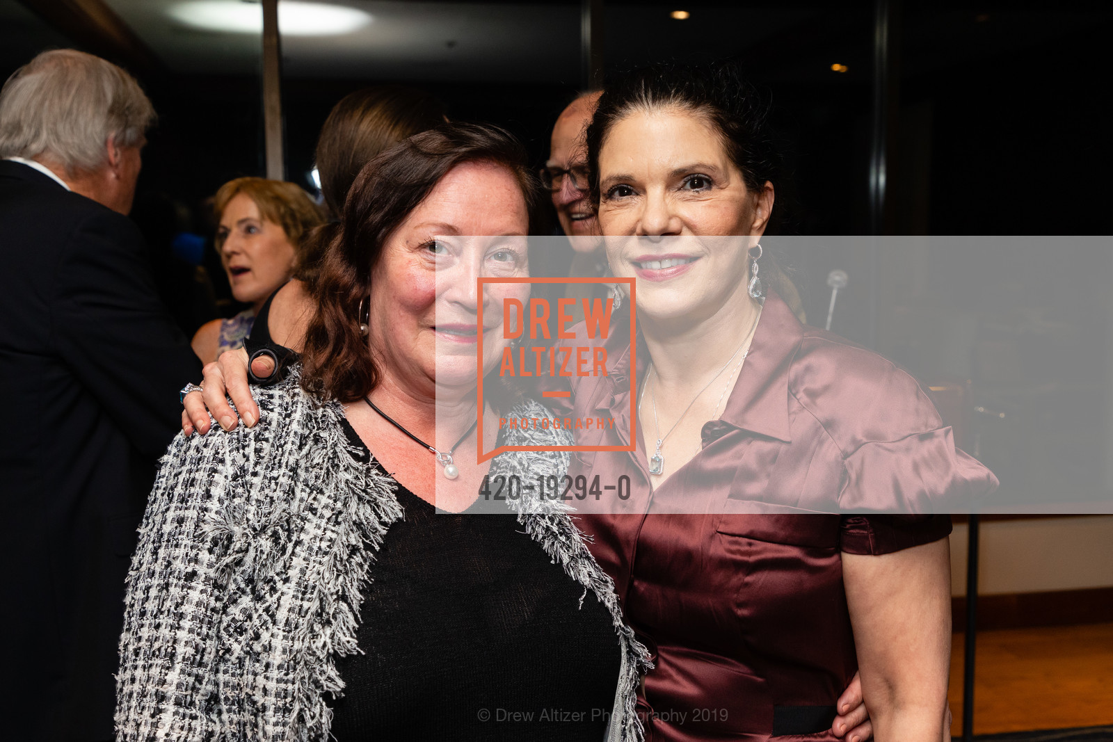 Clara McInerney, Darcy Brown, San Francisco Beautiful Honors Robert C. Friese, St. Francis Yacht Club. 700 Marina Boulevard, October 3rd, 2019, Photo #420-19294-0 Clara McInerney, Darcy Brown, Photo #420-19294-0