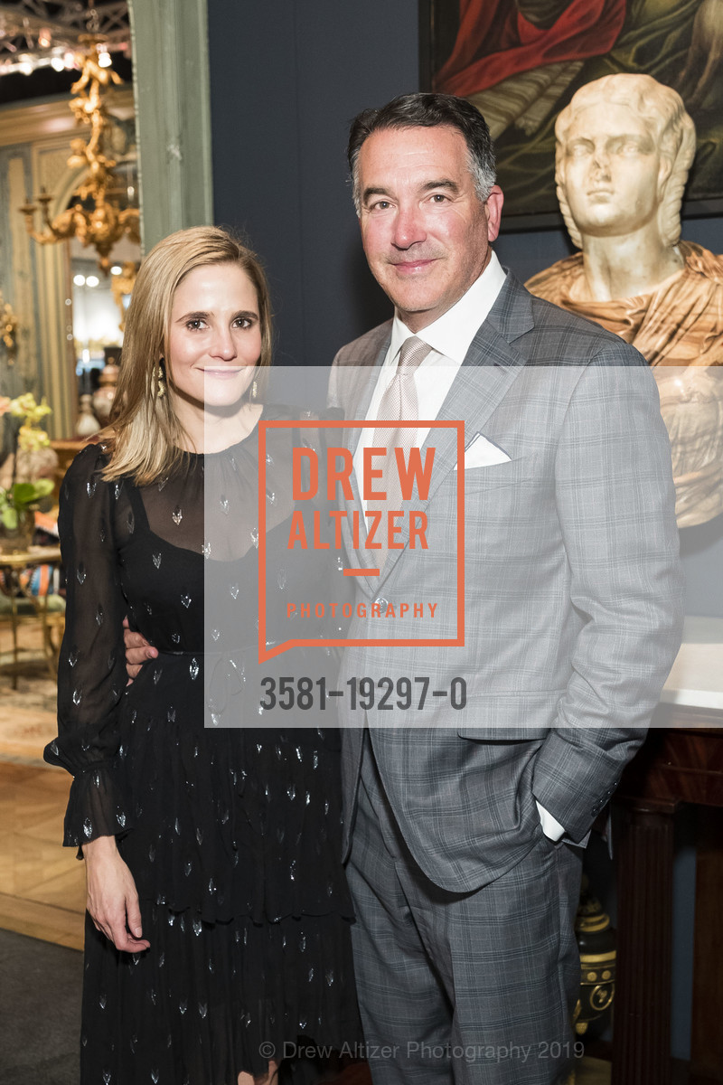 Kathleen Korb, Michael Polenske, The San Francisco Fall Show Opening Night Preview Gala 2019, Fort Mason Festival Pavilion, October 2nd, 2019, Photo #3581-19297-0 Kathleen Korb, Michael Polenske, Photo #3581-19297-0