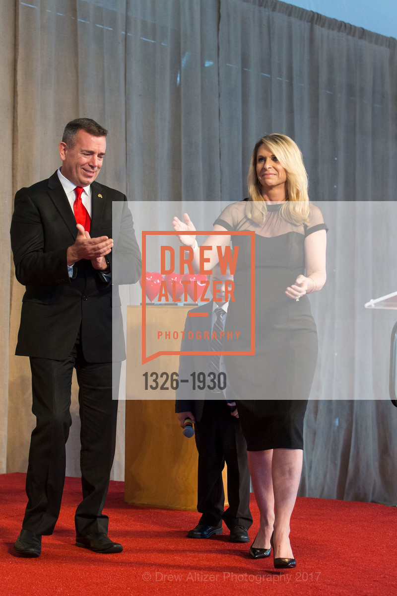 Greg Morgan, Kristin Vines, Heroes and Hearts Luncheon 2017, AT&T Park, February 16th, 2017, Photo #1326-1930 Greg Morgan, Kristin Vines, Photo #1326-1930