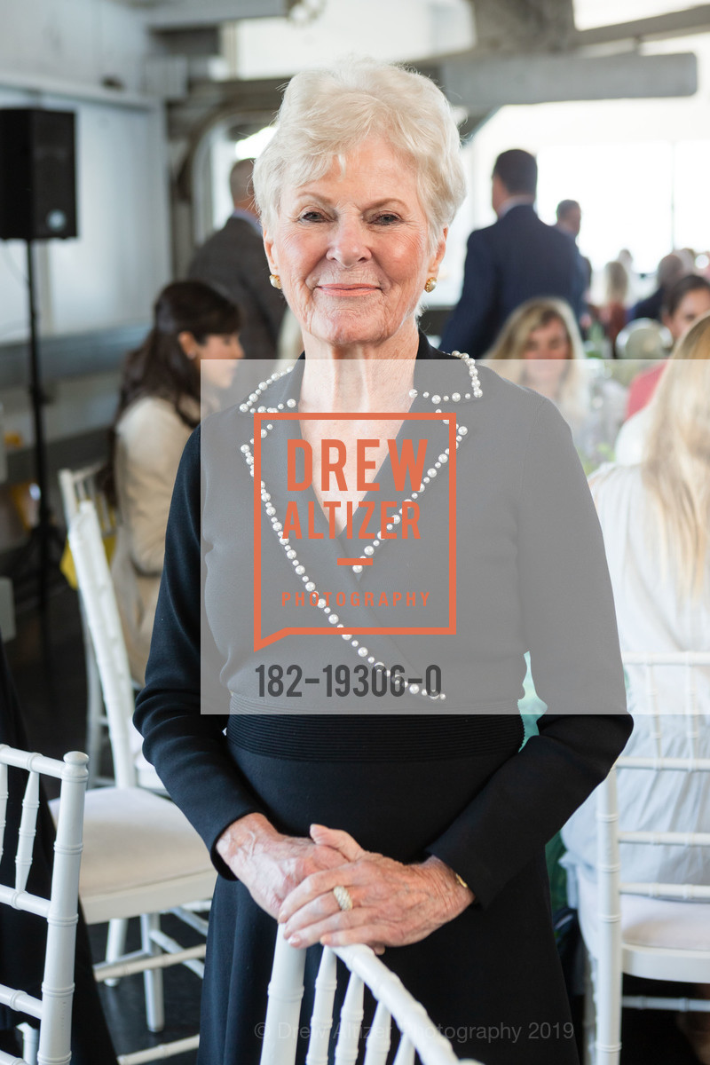 Kay Evans, 2019 San Francisco Fall Show Chairman's Lunch, Festival Pavilion, Fort Mason, Room with a View, October 3rd, 2019, Photo #182-19306-0 Kay Evans, Photo #182-19306-0