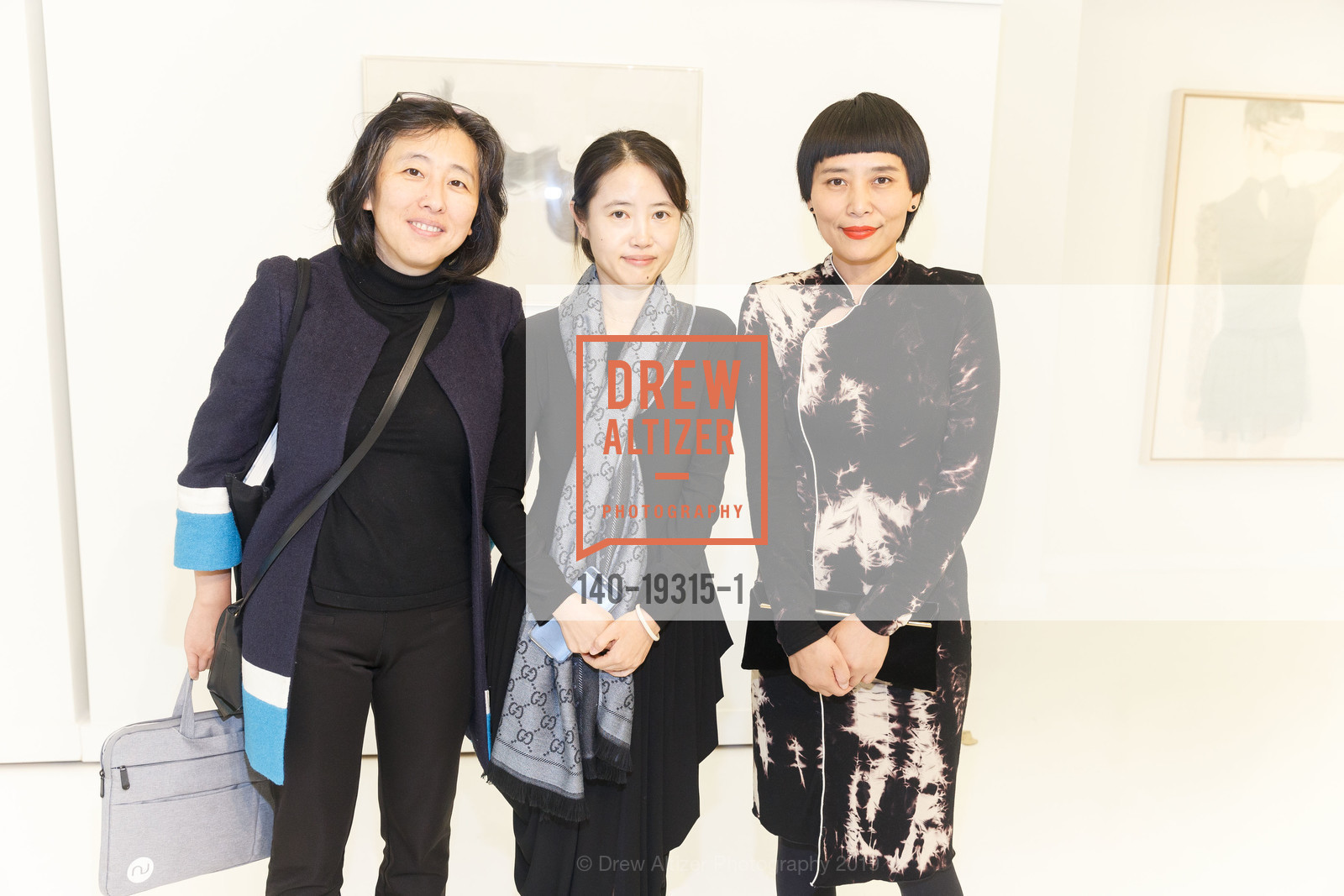 Abby Chen, Xu Hualing, Lei Benben, Asia Week SFBA Opening Symposium 2019, 510 Broadway, October 5th, 2019, Photo #140-19315-1 Abby Chen, Xu Hualing, Lei Benben, Photo #140-19315-1