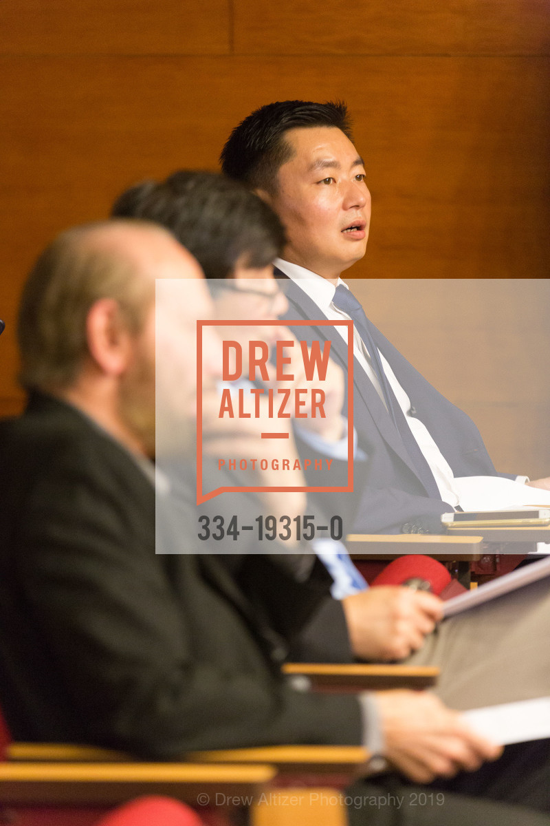 Richard Vine, Kuiyi Shen, Edward Gui, Asia Week SFBA Opening Symposium 2019, 510 Broadway, October 5th, 2019, Photo #334-19315-0 Richard Vine, Kuiyi Shen, Edward Gui, Photo #334-19315-0