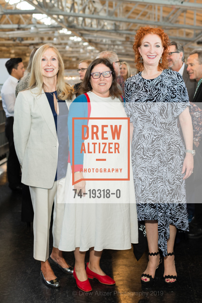 Dory Vonn, Maria Grace Conley, Patricia Roberts, ICAA Annual Fall Antique Show Lunch and Lecture, Fort Mason Festival Pavillion, October 4th, 2019, Photo #74-19318-0 Dory Vonn, Maria Grace Conley, Patricia Roberts, Photo #74-19318-0