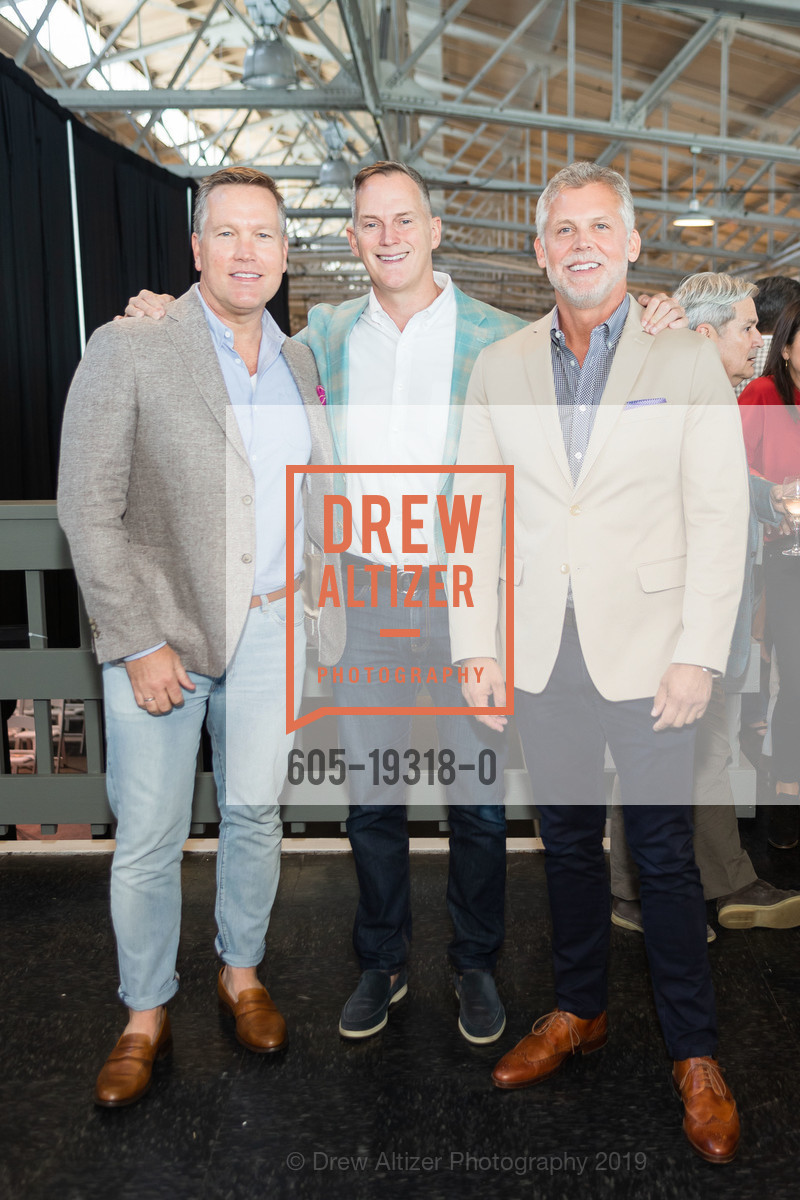 Lance Relicke, Stephen Engblom, Brett Moyer, ICAA Annual Fall Antique Show Lunch and Lecture, Fort Mason Festival Pavillion, October 4th, 2019, Photo #605-19318-0 Lance Relicke, Stephen Engblom, Brett Moyer, Photo #605-19318-0