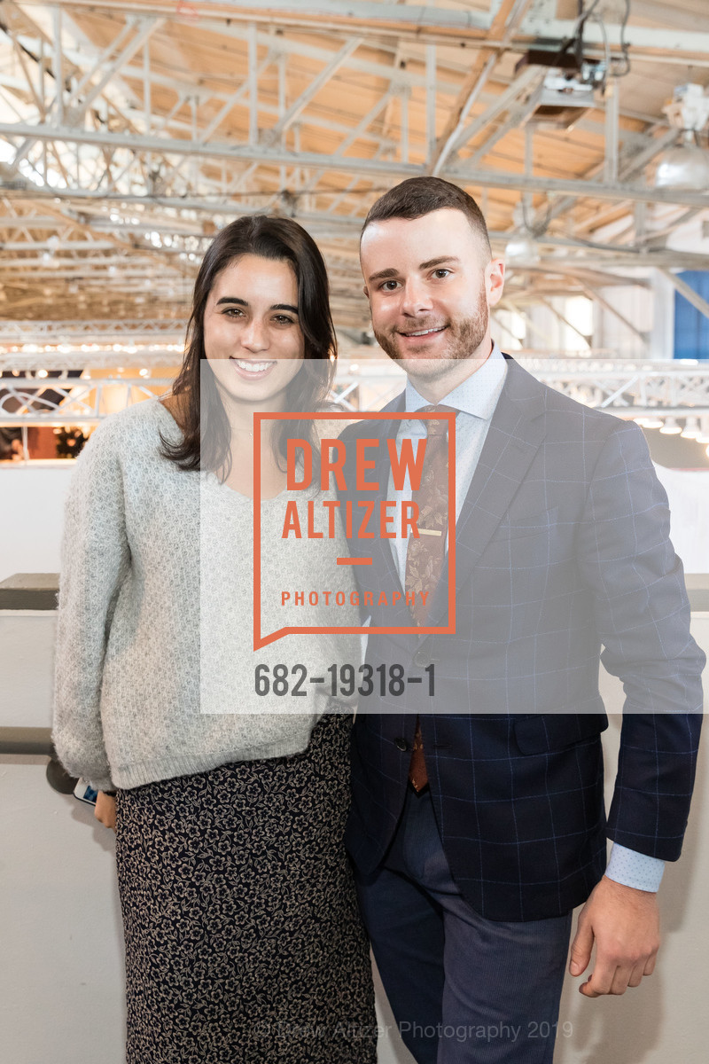Gabrielle Barnard, Patrick Merriman, ICAA Annual Fall Antique Show Lunch and Lecture, Fort Mason Festival Pavillion, October 4th, 2019, Photo #682-19318-1 Gabrielle Barnard, Patrick Merriman, Photo #682-19318-1