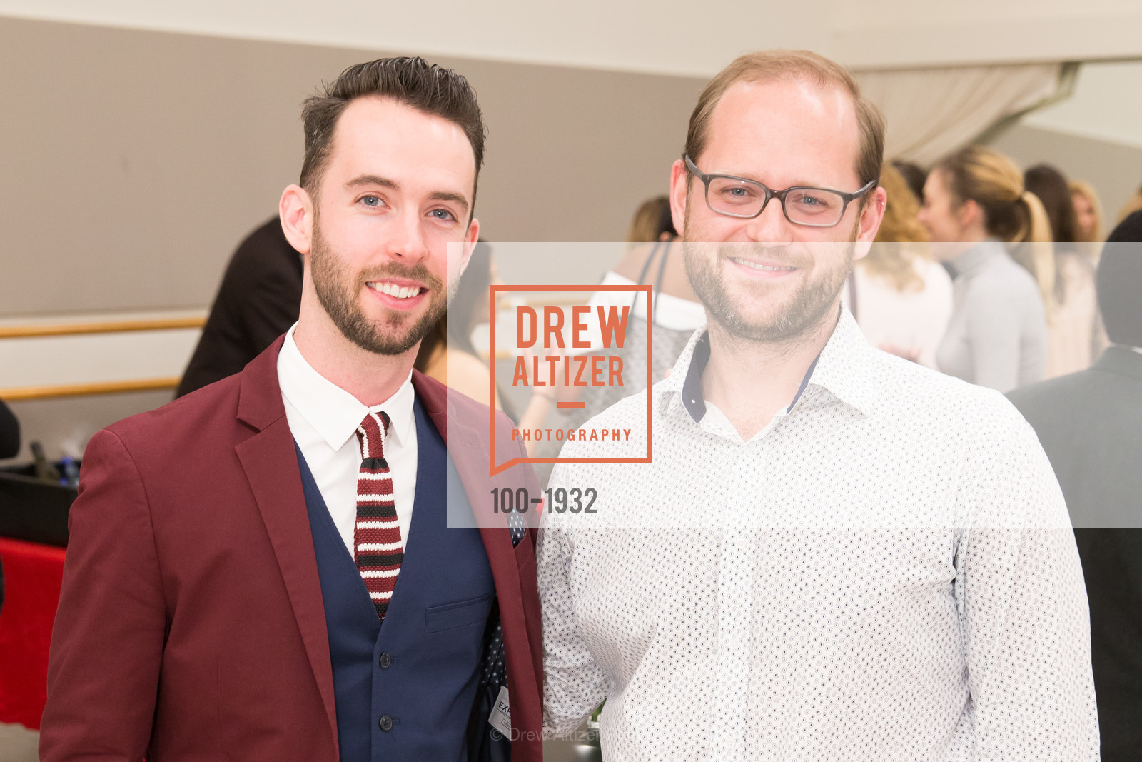 Ben Needham-Wood, Tyler Wanshura, ENCORE! Trio Frankenstein Pre-Show Reception & Performance, San Francisco Ballet School-Buck Studio. 455 Franklin Street, February 23rd, 2017, Photo #100-1932 Ben Needham-Wood, Tyler Wanshura, Photo #100-1932