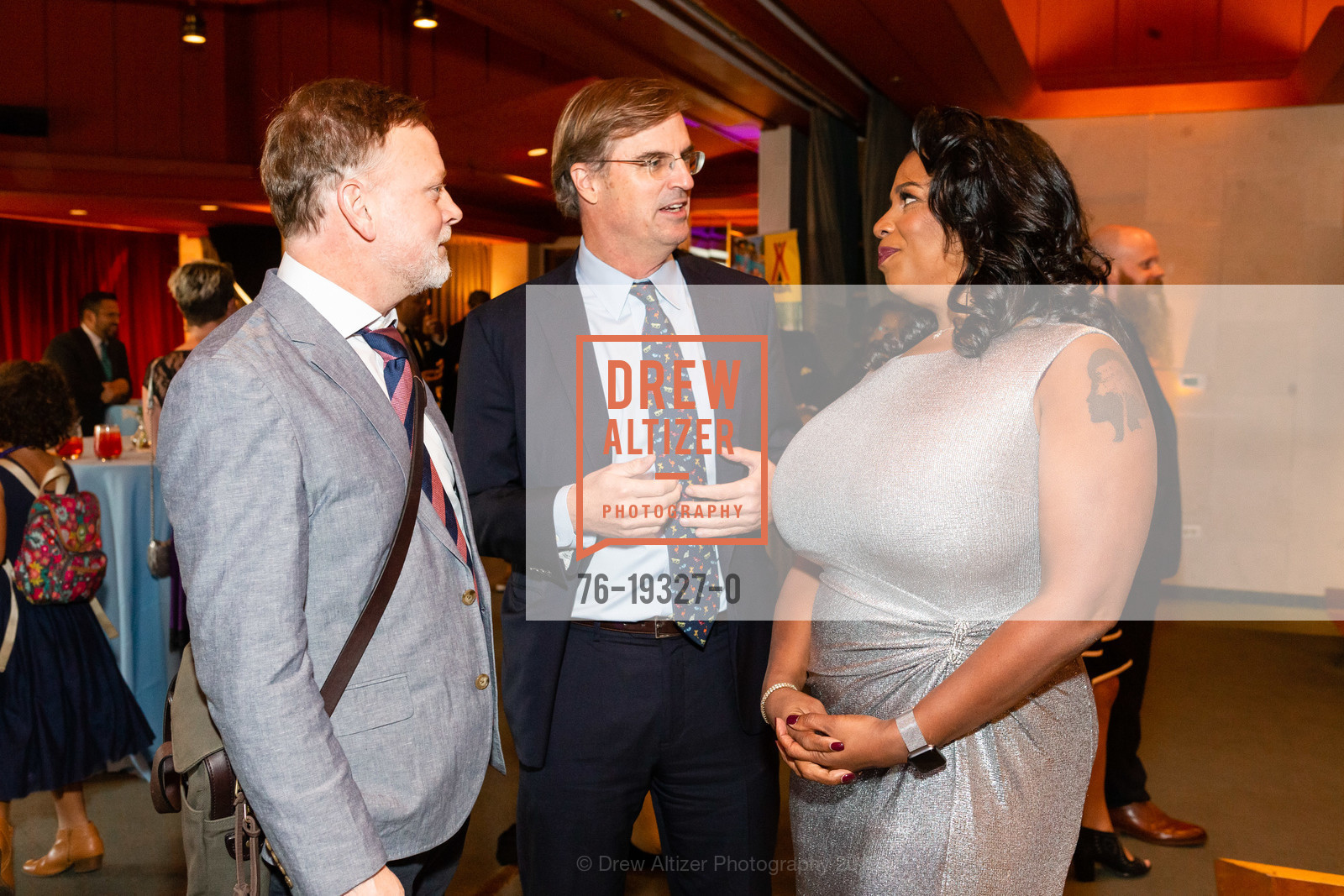 Matt, Jamie Williams, Rue Mapp, Glamp Out 10th Anniversary, Scott's Seafood, October 4th, 2019, Photo #76-19327-0 Matt, Jamie Williams, Rue Mapp, Photo #76-19327-0