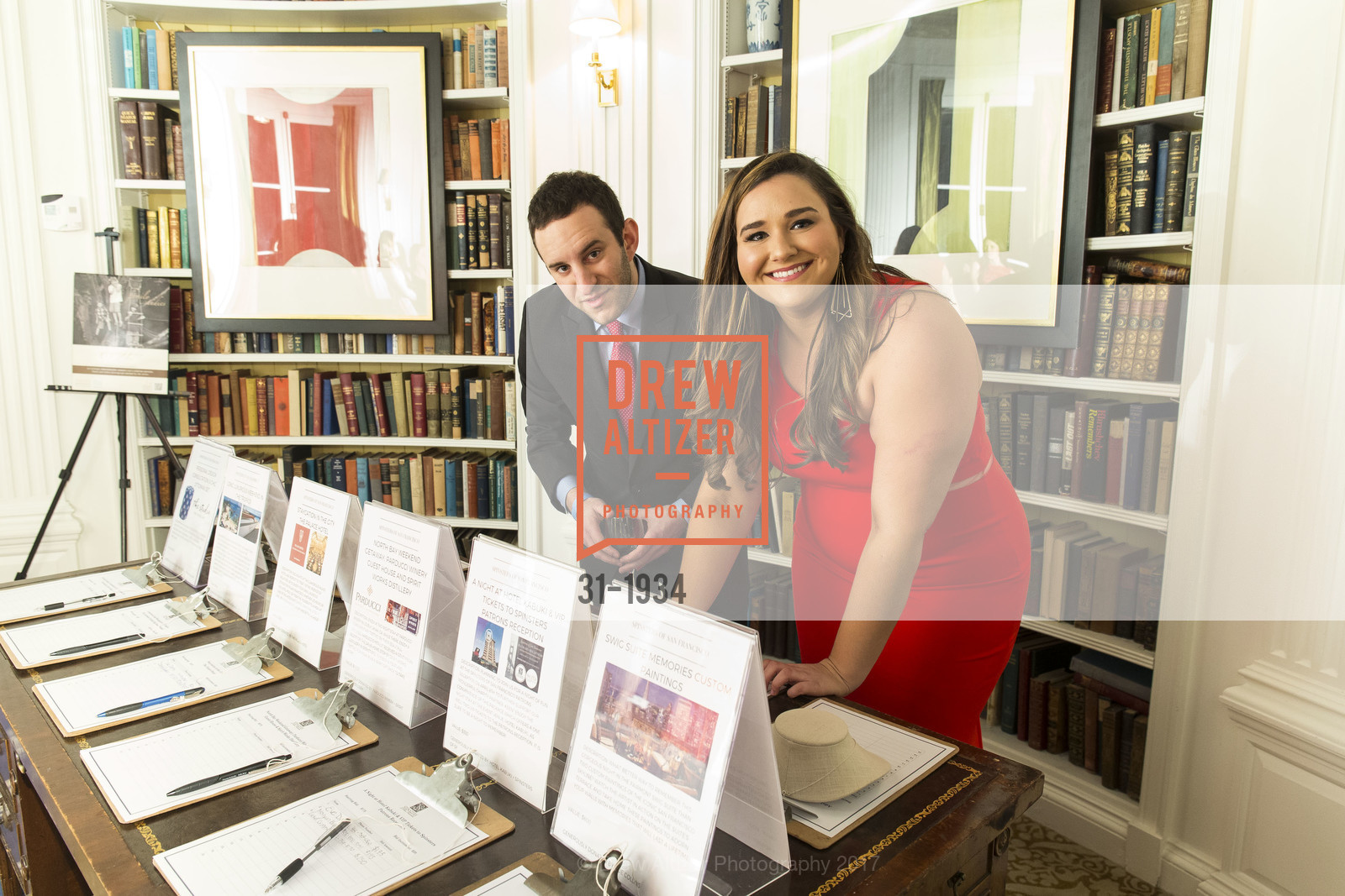Matthew Herbst, Anna Woelfel, Spinsters Legacy Benefit supporting KEEN 2017, Fairmont Hotel, Penthouse, February 25th, 2017, Photo #31-1934 Matthew Herbst, Anna Woelfel, Photo #31-1934