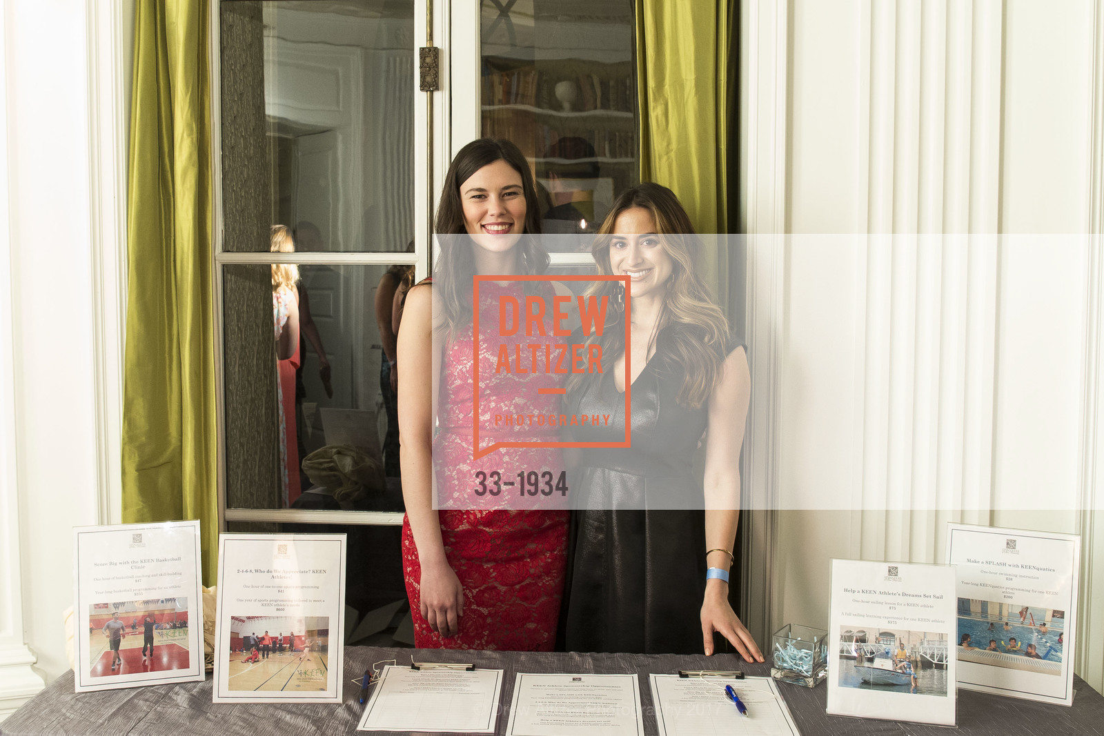 Allie Naldoza, Jocelyn Cohen, Spinsters Legacy Benefit supporting KEEN 2017, Fairmont Hotel, Penthouse, February 25th, 2017, Photo #33-1934 Allie Naldoza, Jocelyn Cohen, Photo #33-1934