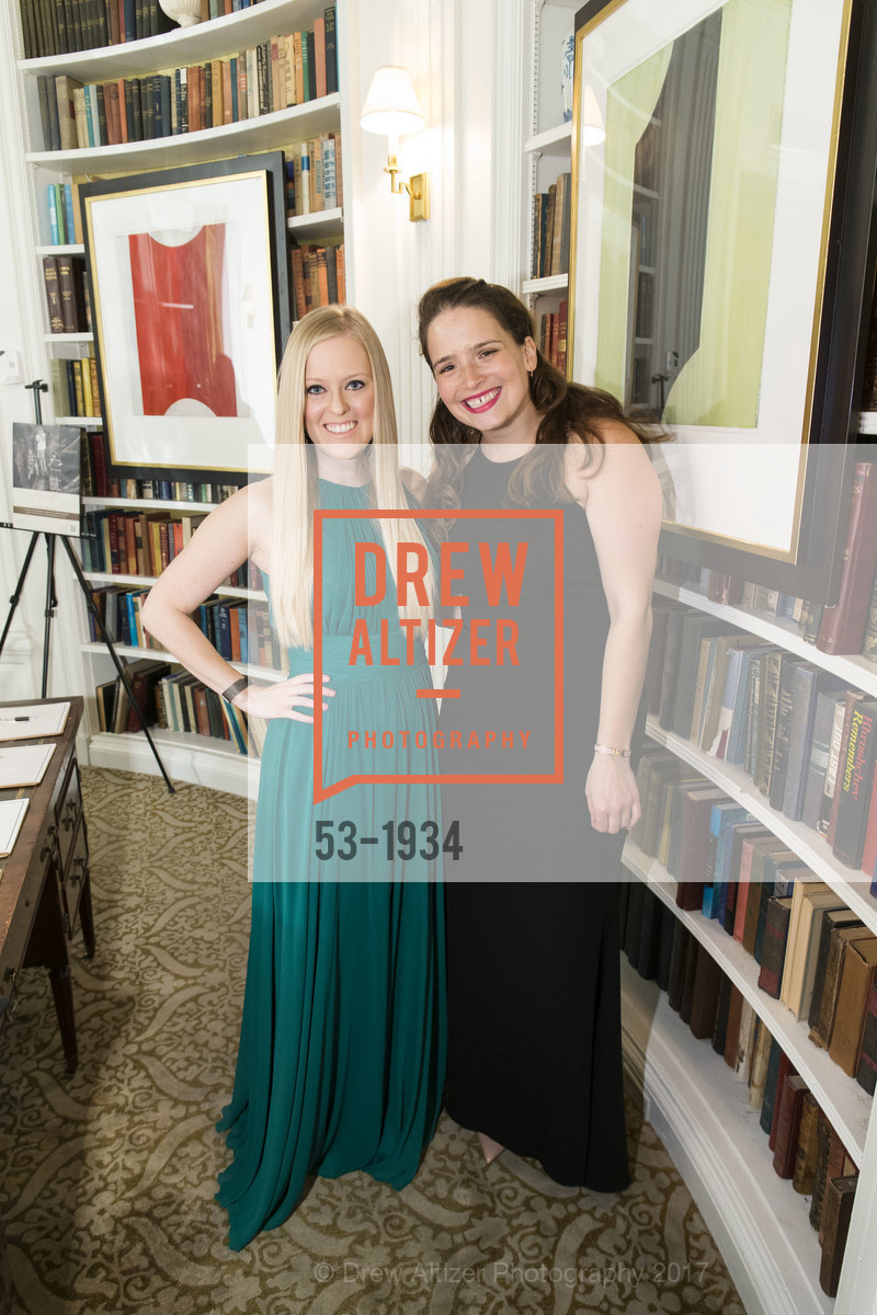 Amanda Williams, Marguerite Siboni, Spinsters Legacy Benefit supporting KEEN 2017, Fairmont Hotel, Penthouse, February 25th, 2017, Photo #53-1934 Amanda Williams, Marguerite Siboni, Photo #53-1934