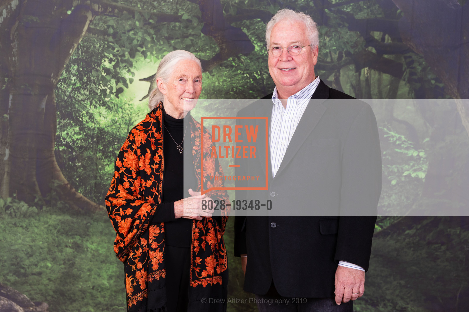 Jane Goodall, Bob Weis, An Intimate Evening Celebrating Dr. Jane Goodall at Walt Disney Family Museum, Walt Disney Family Museum. 104 Montgomery Street, October 10th, 2019, Photo #8028-19348-0 Jane Goodall, Bob Weis, Photo #8028-19348-0