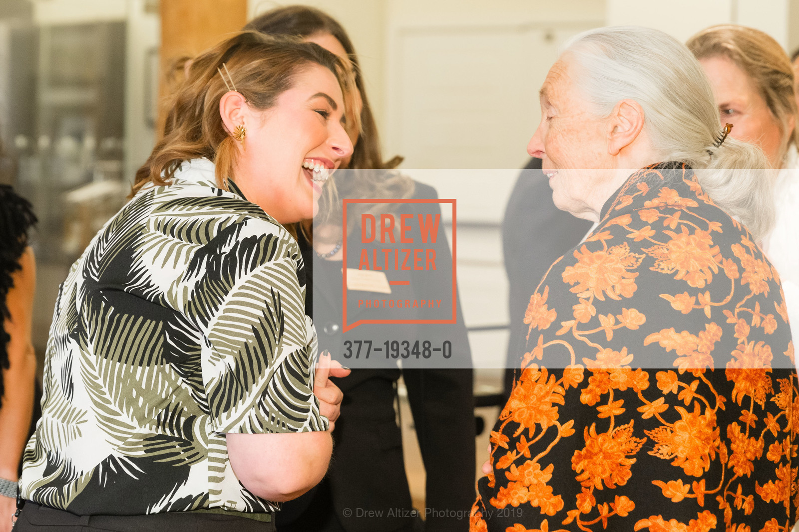 Caroline Quinn, Jane Goodall, An Intimate Evening Celebrating Dr. Jane Goodall at Walt Disney Family Museum, Walt Disney Family Museum. 104 Montgomery Street, October 10th, 2019, Photo #377-19348-0 Caroline Quinn, Jane Goodall, Photo #377-19348-0