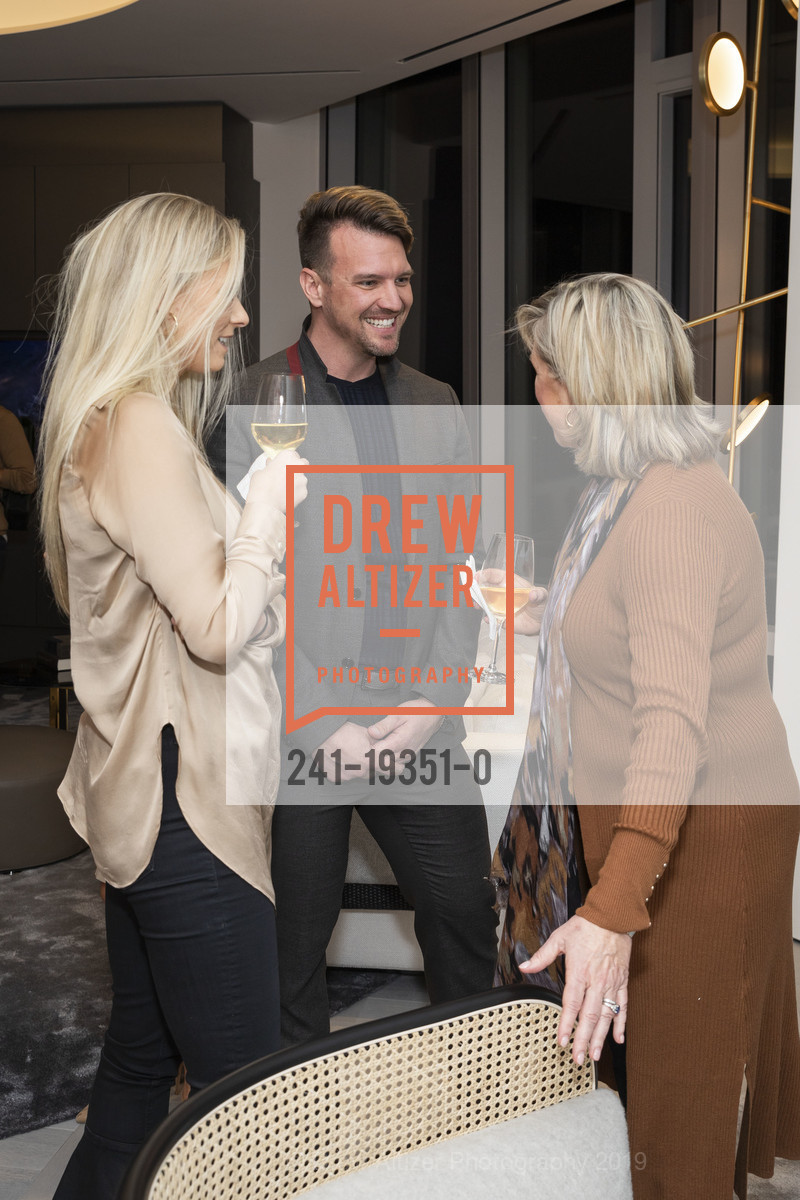 Hadley Brookes, Vince Dwyer, Barbara von Diller, 181 Fremont and Architectural Digest Unveil The Grand Penthouse at 181 Fremont Residences, 181 Fremont Residences, Penthouse. 181 Fremont Street, October 10th, 2019, Photo #241-19351-0 Hadley Brookes, Vince Dwyer, Barbara von Diller, Photo #241-19351-0