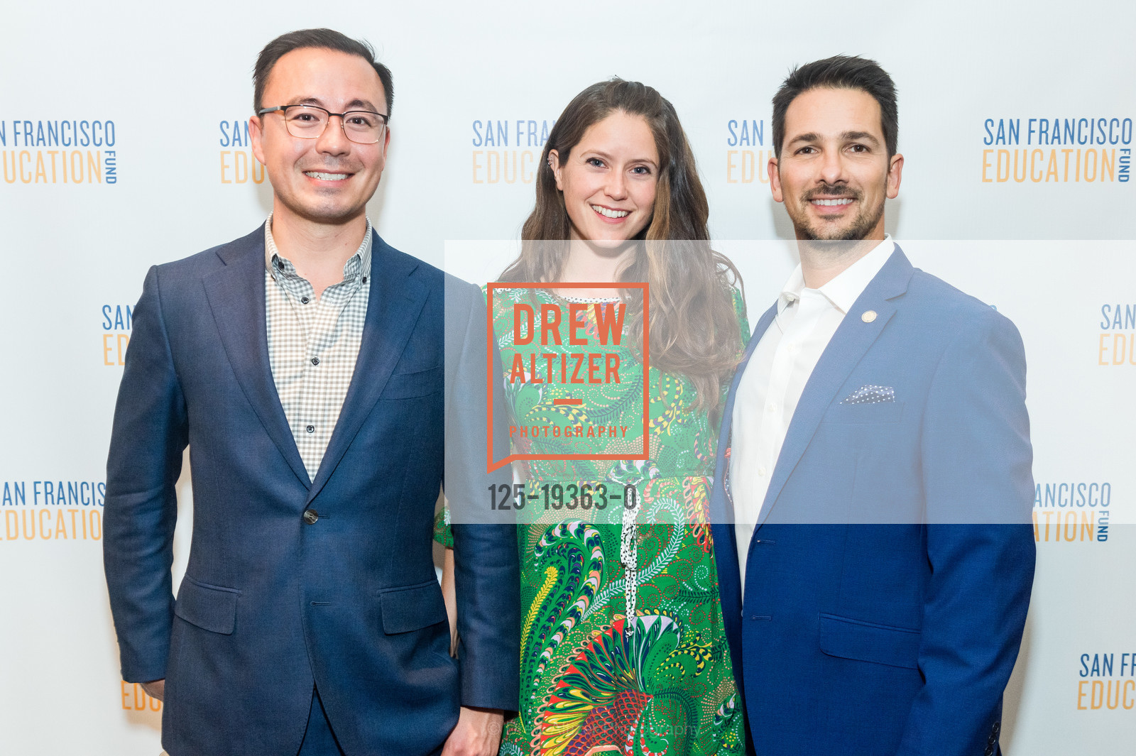 Arcadi Kolchak, Shannon Hovis, Victor Olivieri, San Francisco Education Fund's Back to School Gala 2019, Ritz Carlton. 600 Stockton St, Photo #125-19363-0 Arcadi Kolchak, Shannon Hovis, Victor Olivieri, Photo #125-19363-0
