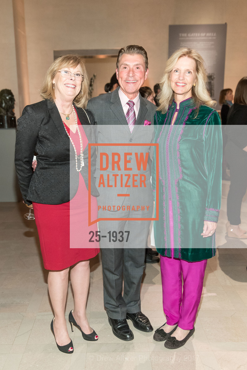 Angela Hinckley, Robert Beadle, Andrea Schultz, Monet Donor Reception at the Legion of Honor, Legion of Honor, February 23rd, 2017, Photo #25-1937 Angela Hinckley, Robert Beadle, Andrea Schultz, Photo #25-1937