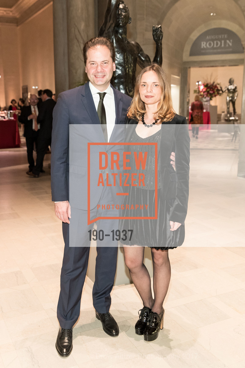 Max Hollein, Nina Hollein, Monet Donor Reception at the Legion of Honor, San Francisco, April 11th, 2018, Photo #190-1937 Max Hollein, Nina Hollein, Photo #190-1937