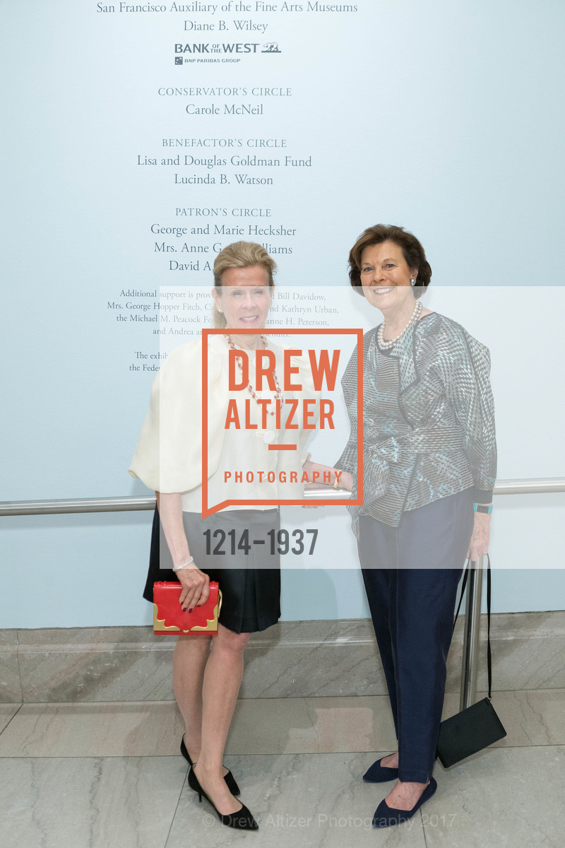 Lucinda Watson, Mary Robinson, Monet Donor Reception at the Legion of Honor, Legion of Honor, February 23rd, 2017, Photo #1214-1937 Lucinda Watson, Mary Robinson, Photo #1214-1937