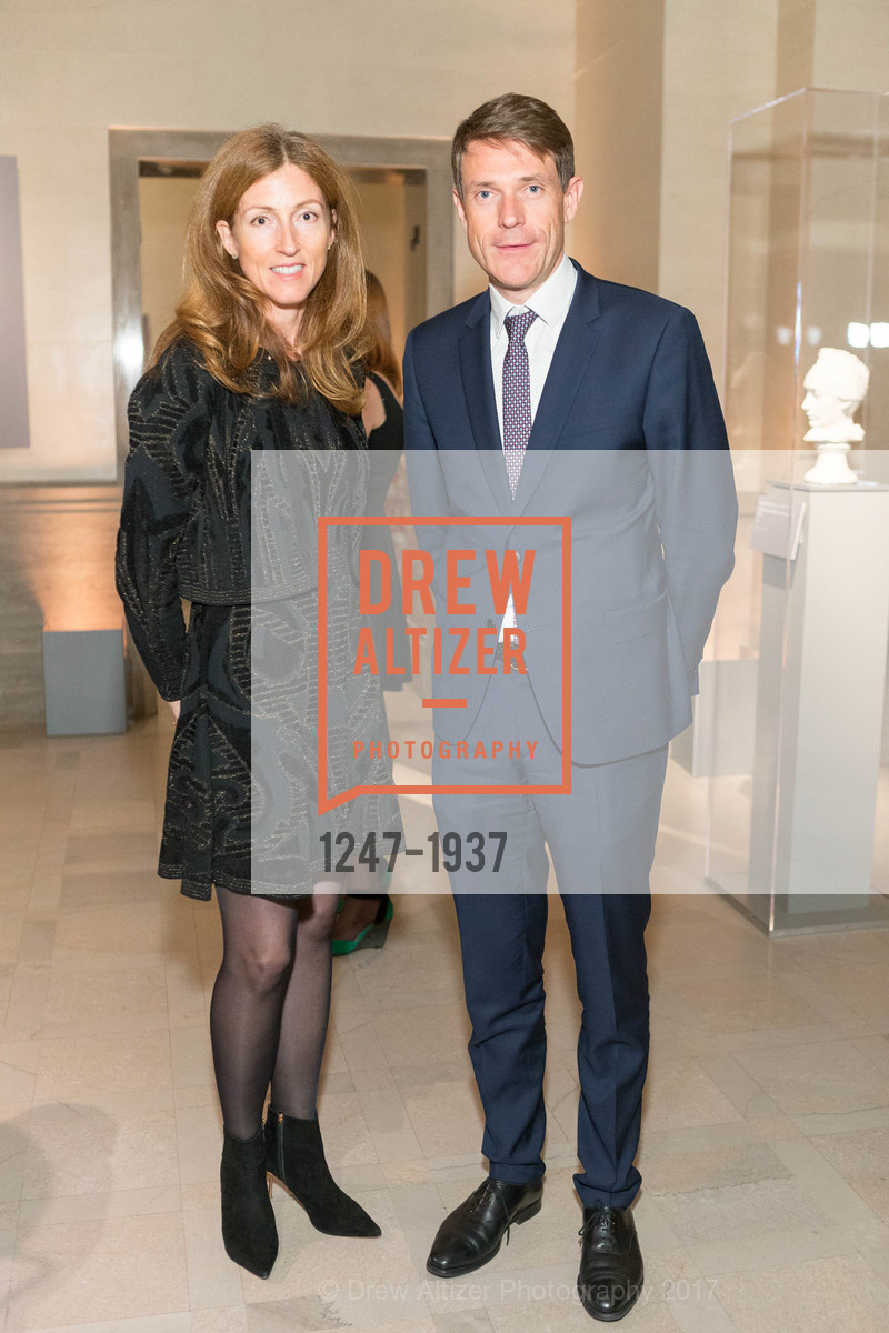 Helena Norstrom, Emmanuel Lebrun-Damiens, Monet Donor Reception at the Legion of Honor, Legion of Honor, February 23rd, 2017, Photo #1247-1937 Helena Norstrom, Emmanuel Lebrun-Damiens, Photo #1247-1937