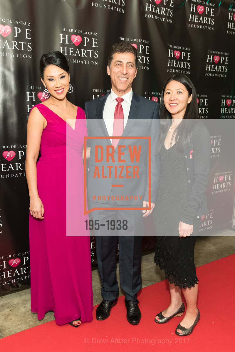 Veronica De La Cruz, John Habibi, Shirley Lee, HEART FULL Benefiting the Eric De La Cruz Hope For Hearts Foundation, Villa Fontaine. 411 Vermont St, February 25th, 2017, Photo #195-1938 Veronica De La Cruz, John Habibi, Shirley Lee, Photo #195-1938