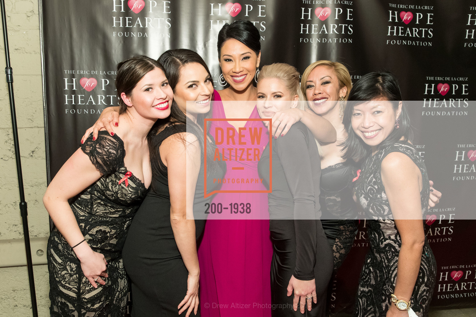 Anna Hughes, Angelica Rangel, Veronica De La Cruz, Bambi Prior, Liza Sia, Odette Keeley, HEART FULL Benefiting the Eric De La Cruz Hope For Hearts Foundation, Villa Fontaine. 411 Vermont St, February 25th, 2017, Photo #200-1938 Anna Hughes, Angelica Rangel, Veronica De La Cruz, Bambi Prior, Liza Sia, Odette Keeley, Photo #200-1938
