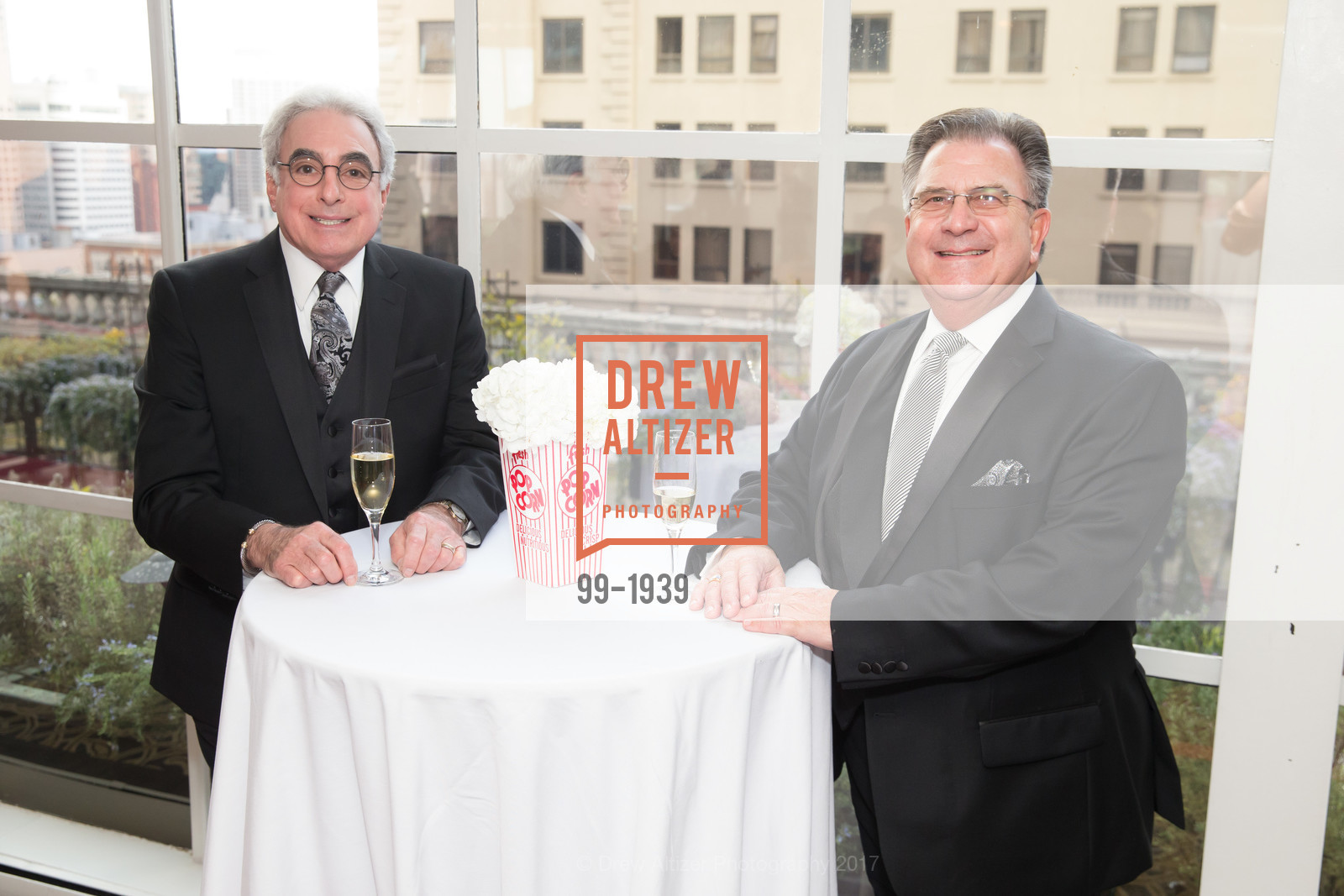 Steve Wiener, Norm Dito, Saint Francis Foundation’s 2017 Oscar Benefit Party, SF Fairmont, Penthouse, February 26th, 2017, Photo #99-1939 Steve Wiener, Norm Dito, Photo #99-1939