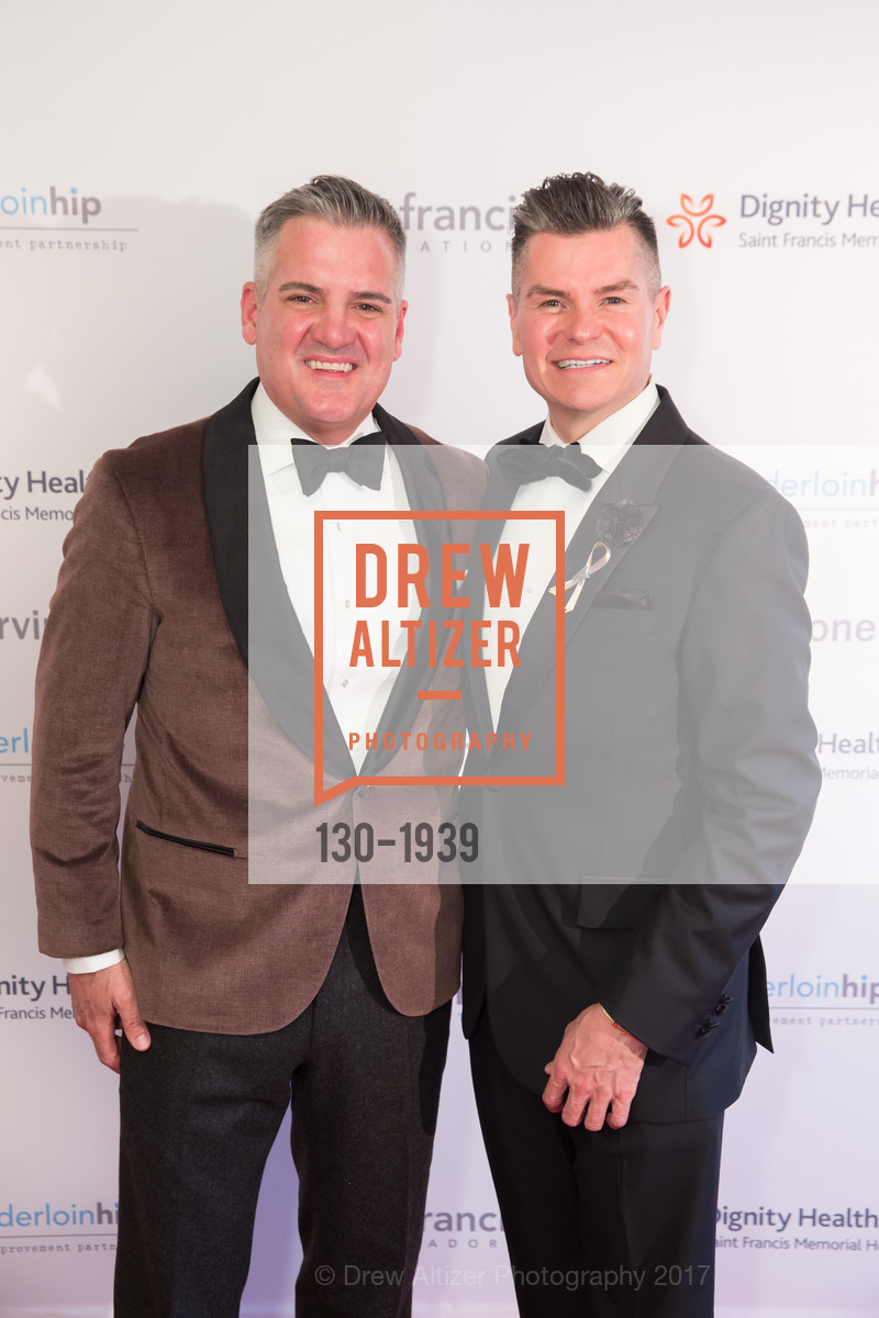 Tim Graffigna, Chris Meza, Saint Francis Foundation’s 2017 Oscar Benefit Party, SF Fairmont, Penthouse, February 26th, 2017, Photo #130-1939 Tim Graffigna, Chris Meza, Photo #130-1939
