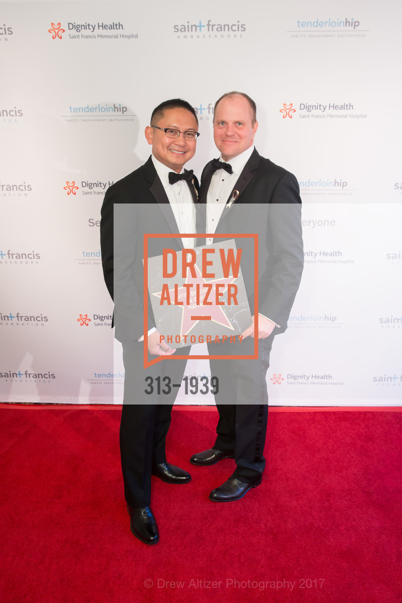 David Duong, David Matthews, Saint Francis Foundation’s 2017 Oscar Benefit Party, SF Fairmont, Penthouse, February 26th, 2017, Photo #313-1939 David Duong, David Matthews, Photo #313-1939