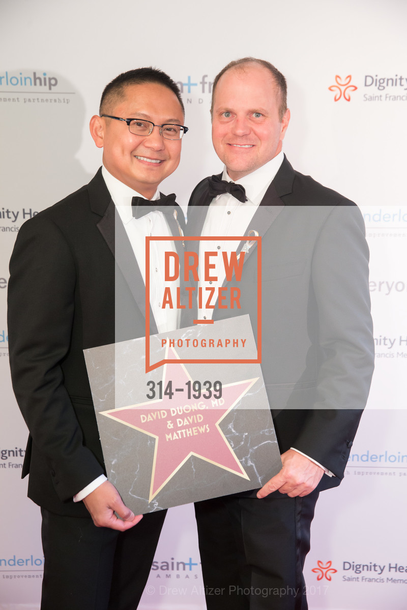 David Duong, David Matthews, Saint Francis Foundation’s 2017 Oscar Benefit Party, SF Fairmont, Penthouse, February 26th, 2017, Photo #314-1939 David Duong, David Matthews, Photo #314-1939
