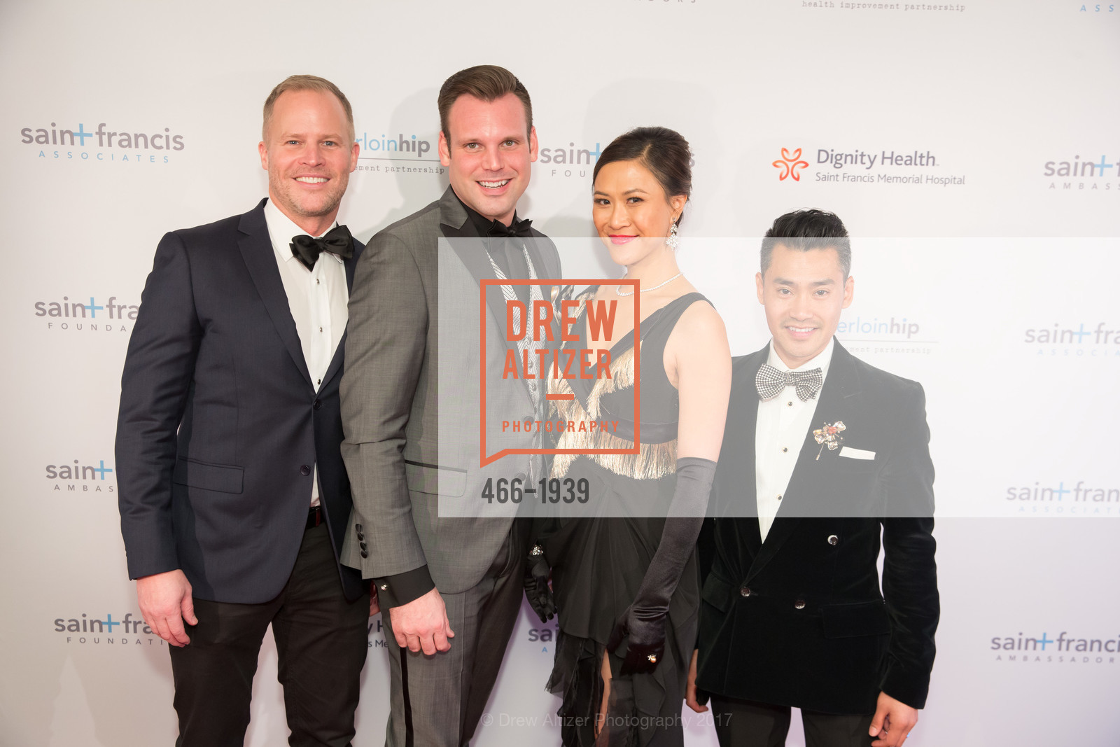 John Hunt, Joshua Morgan, Aileen Bui, Tony Sananikone, Saint Francis Foundation’s 2017 Oscar Benefit Party, SF Fairmont, Penthouse, February 26th, 2017, Photo #466-1939 John Hunt, Joshua Morgan, Aileen Bui, Tony Sananikone, Photo #466-1939
