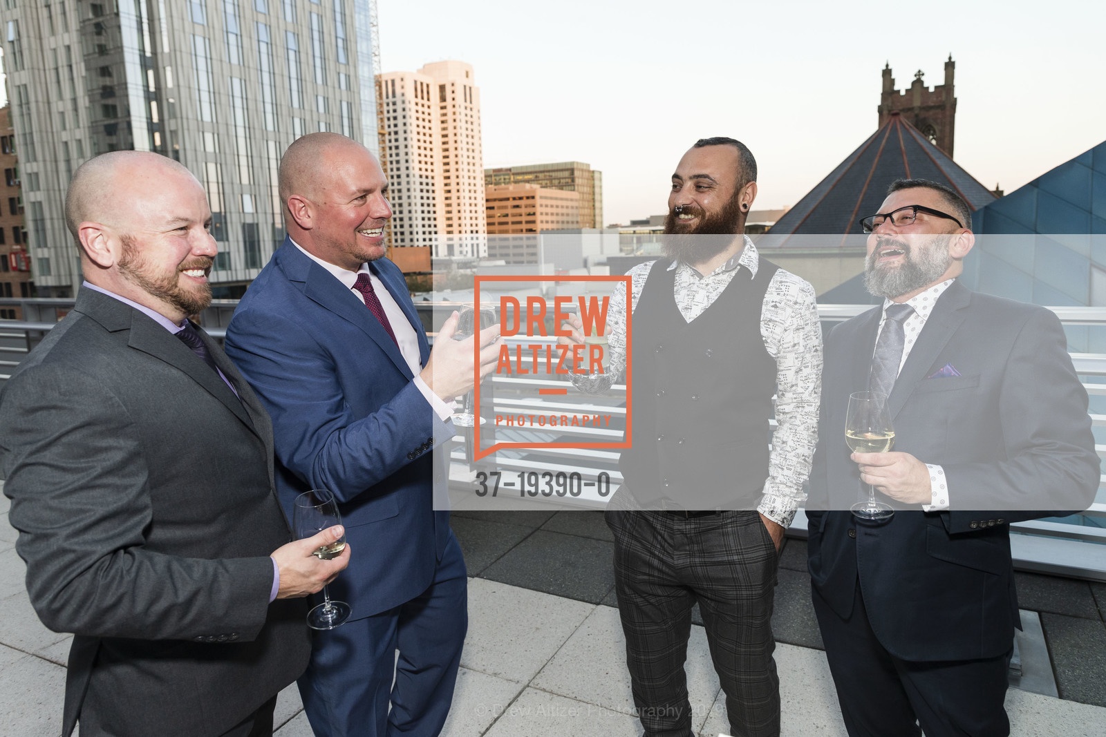 Trey Sheldon, Andrew Sheldon, Johnny Thome, John Jacob, Paul Gilea, Steve Adams, PRC's Mighty Real Gala, Four Seasons Hotel San Francisco, October 11th, 2019, Photo #37-19390-0 Trey Sheldon, Andrew Sheldon, Johnny Thome, John Jacob, Paul Gilea, Steve Adams, Photo #37-19390-0