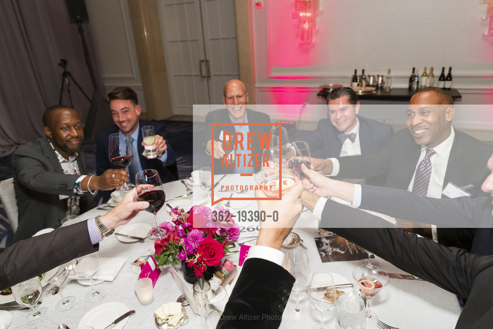Nadir Joshua, Adam Mehis, Karl Christiansen, Chris Meza, PRC's Mighty Real Gala, Four Seasons Hotel San Francisco, October 11th, 2019, Photo #362-19390-0 Nadir Joshua, Adam Mehis, Karl Christiansen, Chris Meza, Photo #362-19390-0