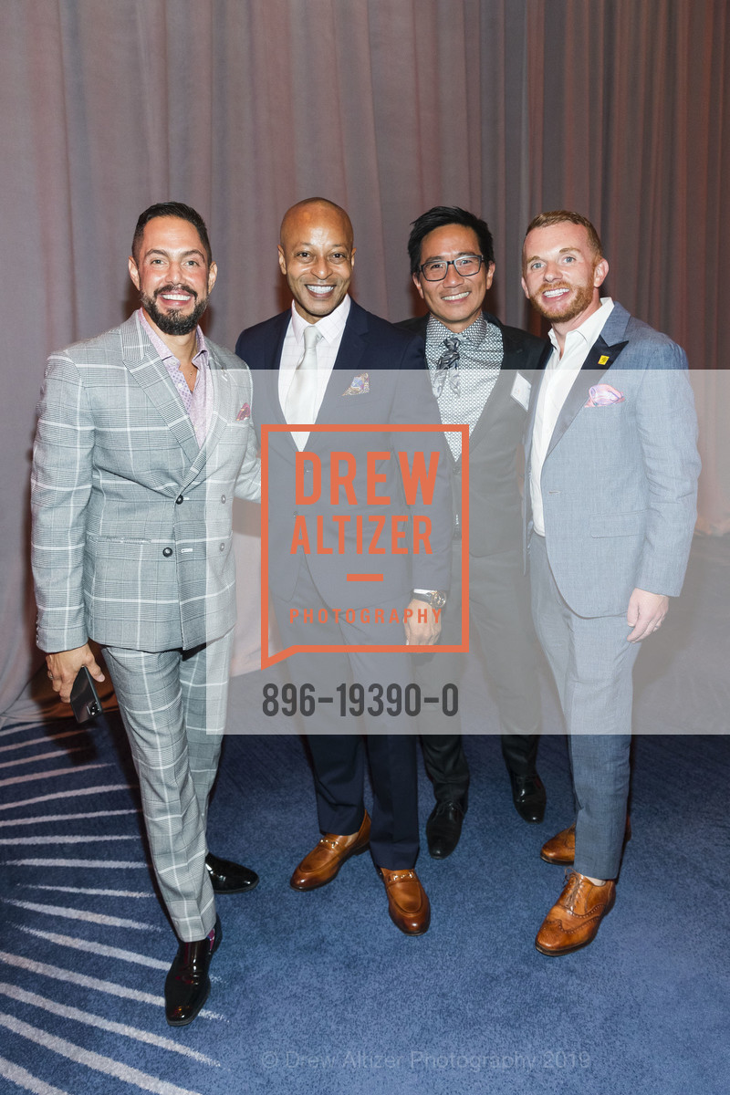 Chris Verdugo, Brett Andrews, Lance Toma, Joe Hollendoner, PRC's Mighty Real Gala, Four Seasons Hotel San Francisco, October 11th, 2019, Photo #896-19390-0 Chris Verdugo, Brett Andrews, Lance Toma, Joe Hollendoner, Photo #896-19390-0