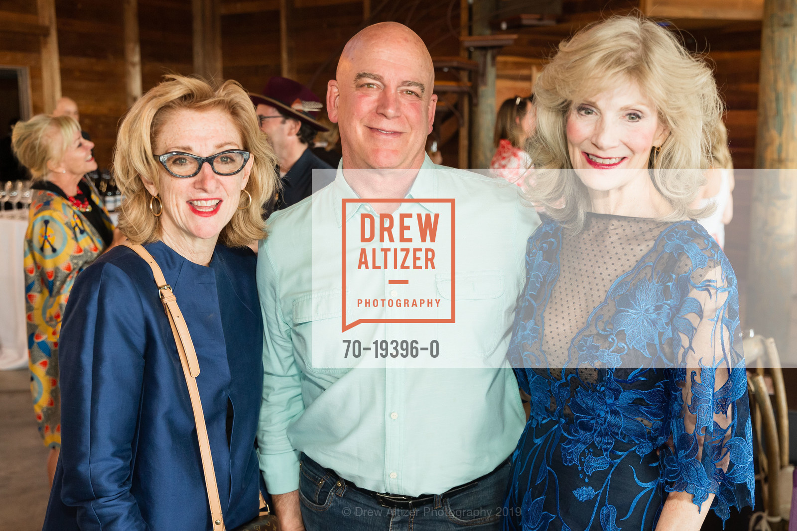 Kelly Dennehy-Schumann, Michael Wise, Ellen Wise, Artful Harvest Benefit 2019 at Djerassi Resident Artists Program, Djerassi Resident Artists Program. 2325 Bear Gulch Road, October 13th, 2019, Photo #70-19396-0 Kelly Dennehy-Schumann, Michael Wise, Ellen Wise, Photo #70-19396-0