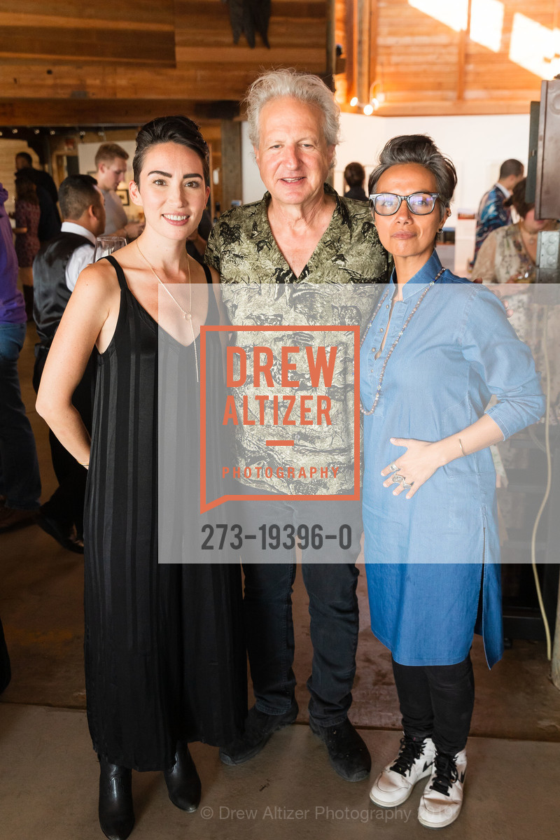 Andria Wilson, Dale Djerassi, Fawzia Mirza, Artful Harvest Benefit 2019 at Djerassi Resident Artists Program, Djerassi Resident Artists Program. 2325 Bear Gulch Road, October 13th, 2019, Photo #273-19396-0 Andria Wilson, Dale Djerassi, Fawzia Mirza, Photo #273-19396-0