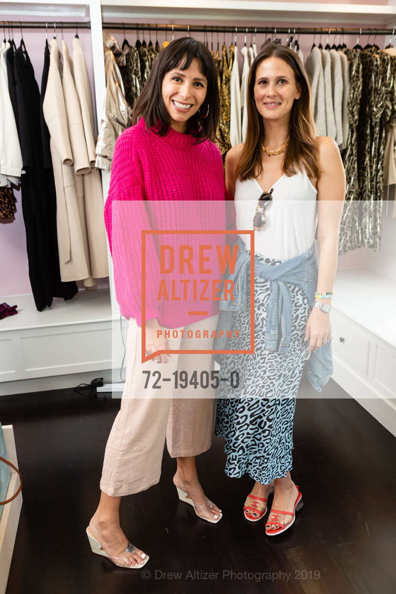 Angela Tafoya, Hannah McKinley, ba&sh San Francisco Pop-Up 2019, The Bar Code. 3600 Sacramento St, October 10th, 2019, Photo #72-19405-0 Angela Tafoya, Hannah McKinley, Photo #72-19405-0