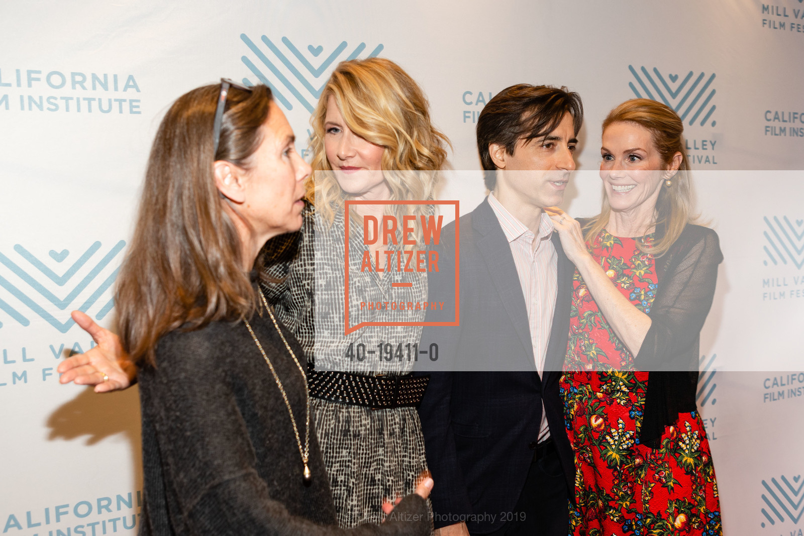 Laura Dern, Noah Baumbach, Julie Hagerty, Mill Valley Film Festival 2019 Red Carpet for Marriage Story, Smith Rafael Film Center. 1118 4th Street, October 12th, 2019, Photo #40-19411-0 Laura Dern, Noah Baumbach, Julie Hagerty, Photo #40-19411-0