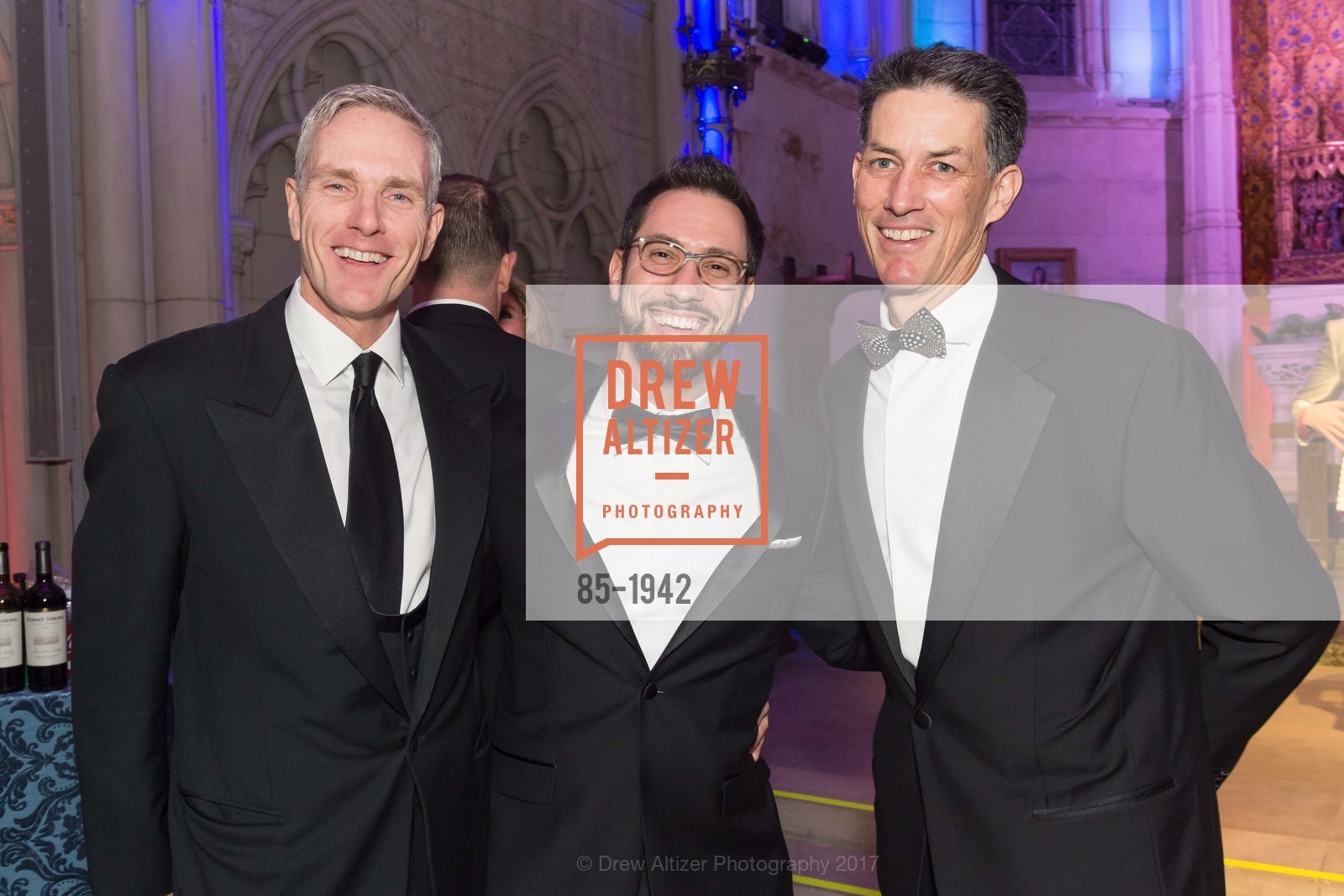 Van de Mark, Jude Harmon, Kevin King, Grace Cathedral's Carnivale 2017, Grace Cathedral. 1100 California St. 94108, February 28th, 2017, Photo #85-1942 Van de Mark, Jude Harmon, Kevin King, Photo #85-1942