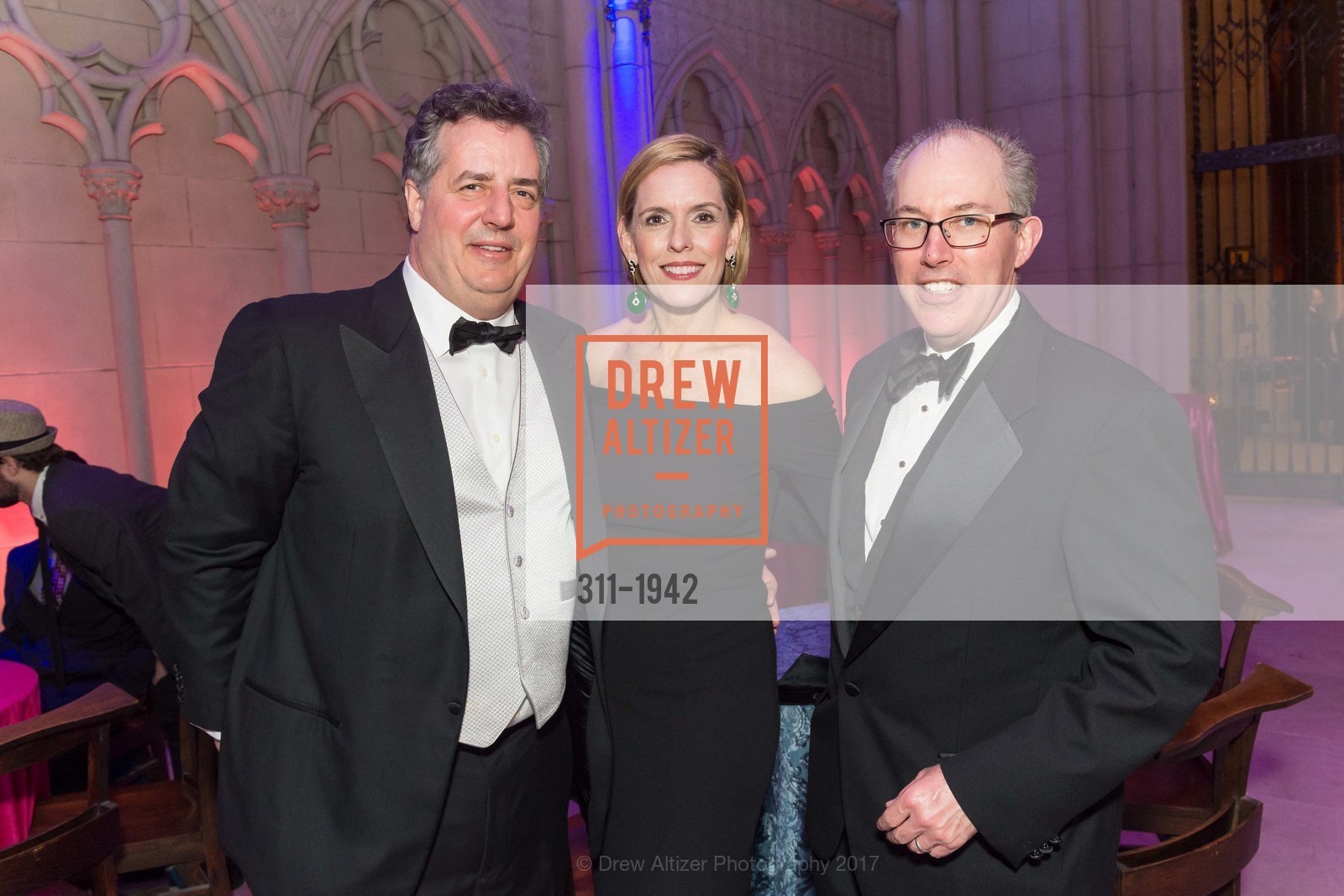 Bryan Shepard, Maggie Shepard, Fred Mccrea, Grace Cathedral's Carnivale 2017, Grace Cathedral. 1100 California St. 94108, February 28th, 2017, Photo #311-1942 Bryan Shepard, Maggie Shepard, Fred Mccrea, Photo #311-1942