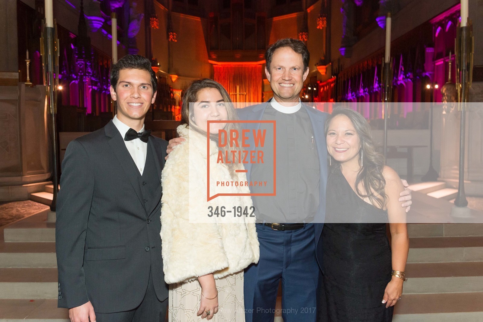 Micah Clemens Young, Melia Elizabeth Young, Malcolm Clemens Young, Heidi Ho, Grace Cathedral's Carnivale 2017, Grace Cathedral. 1100 California St. 94108, February 28th, 2017, Photo #346-1942 Micah Clemens Young, Melia Elizabeth Young, Malcolm Clemens Young, Heidi Ho, Photo #346-1942